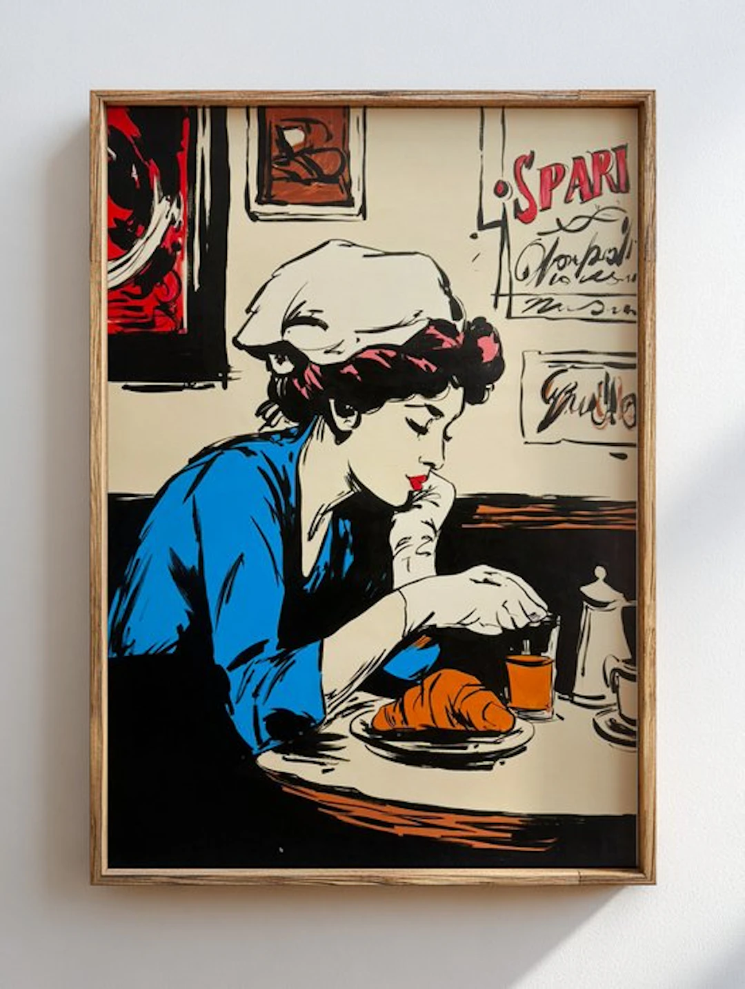 Flavia Delgado - CAFÉ Y CROISSANT XL