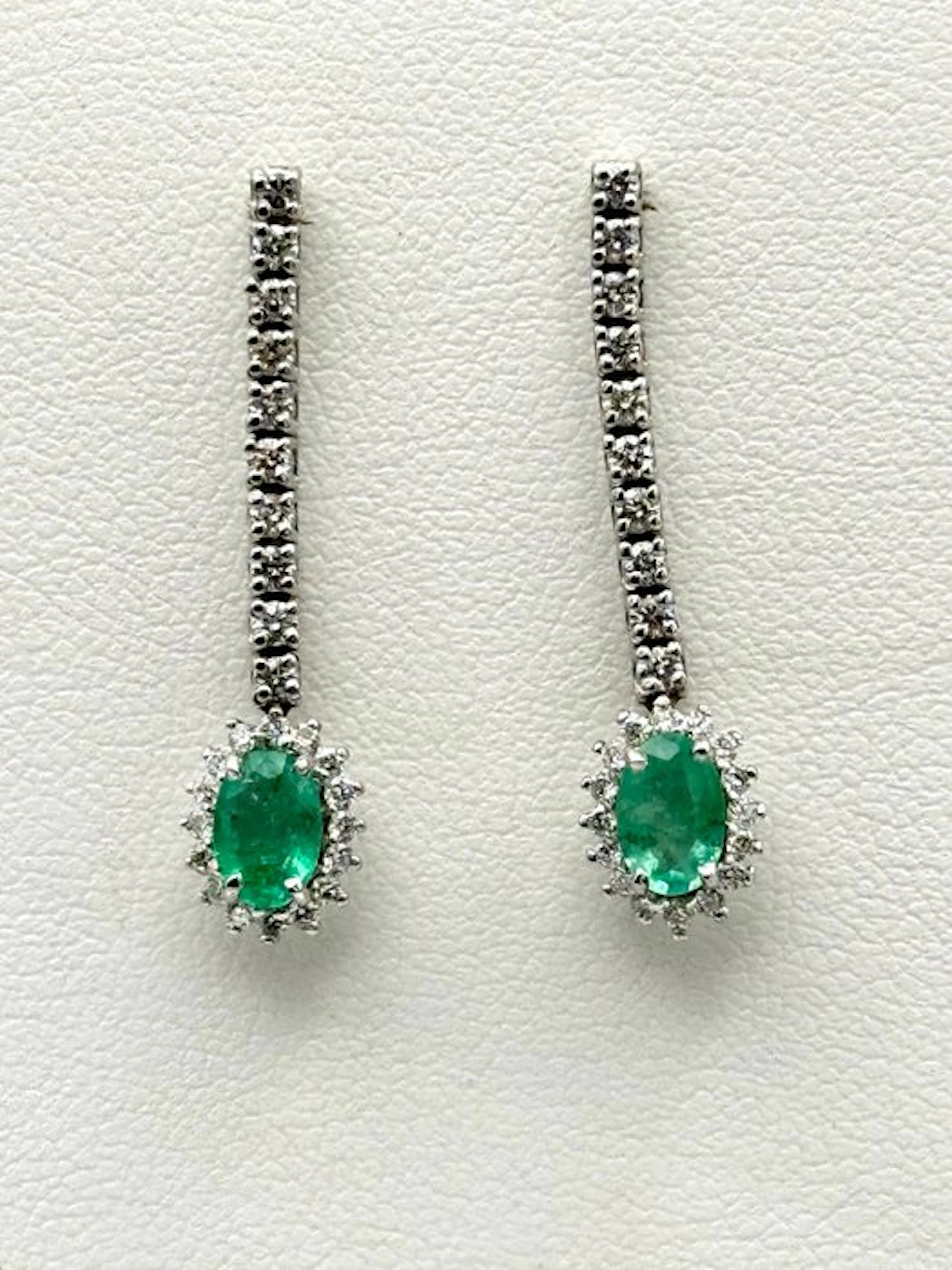 Drop earrings - 18 kt
