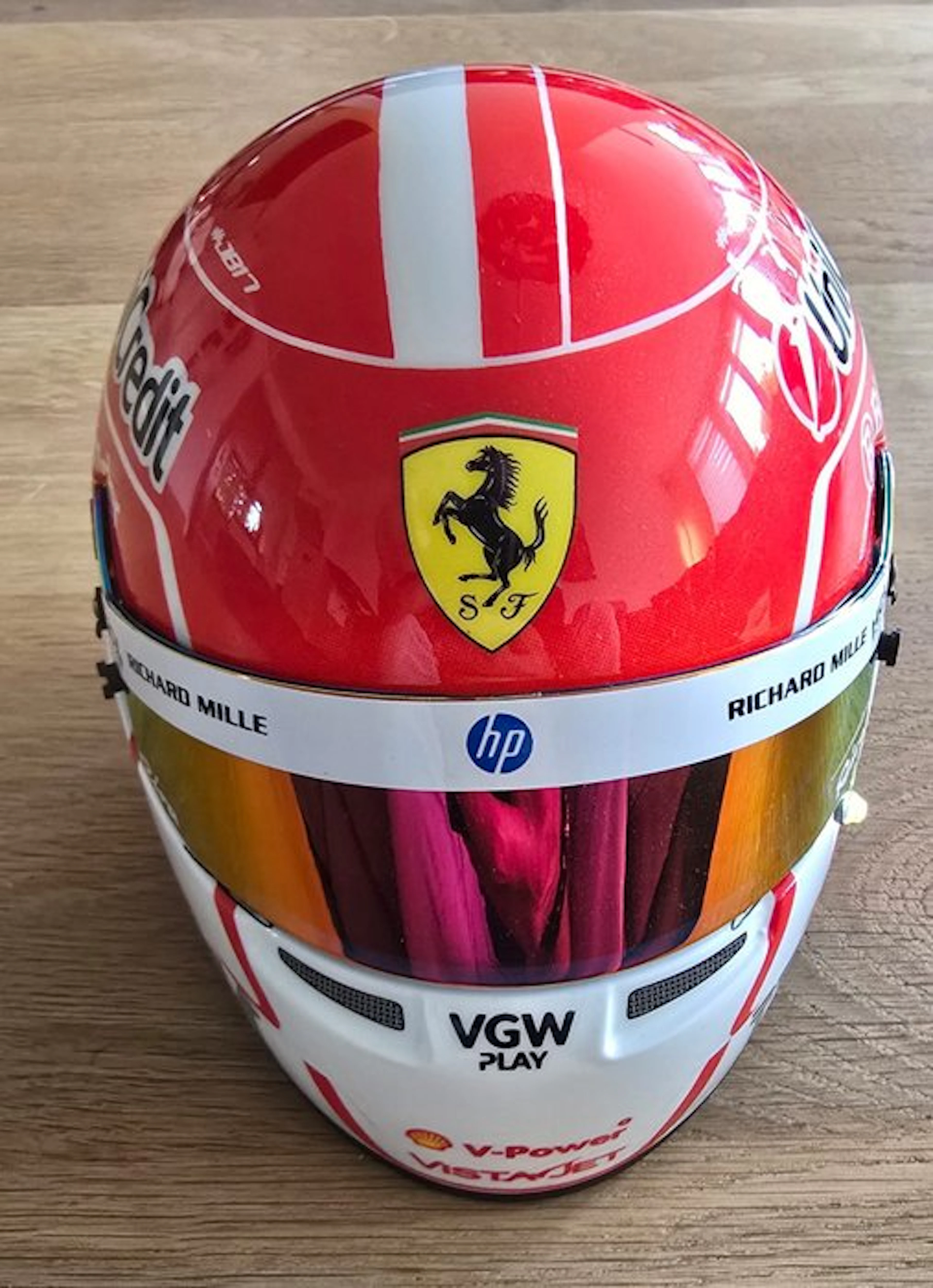Ferrari - Formule 1 - Charles Leclerc - 2025 - Scale 1/2 helmet