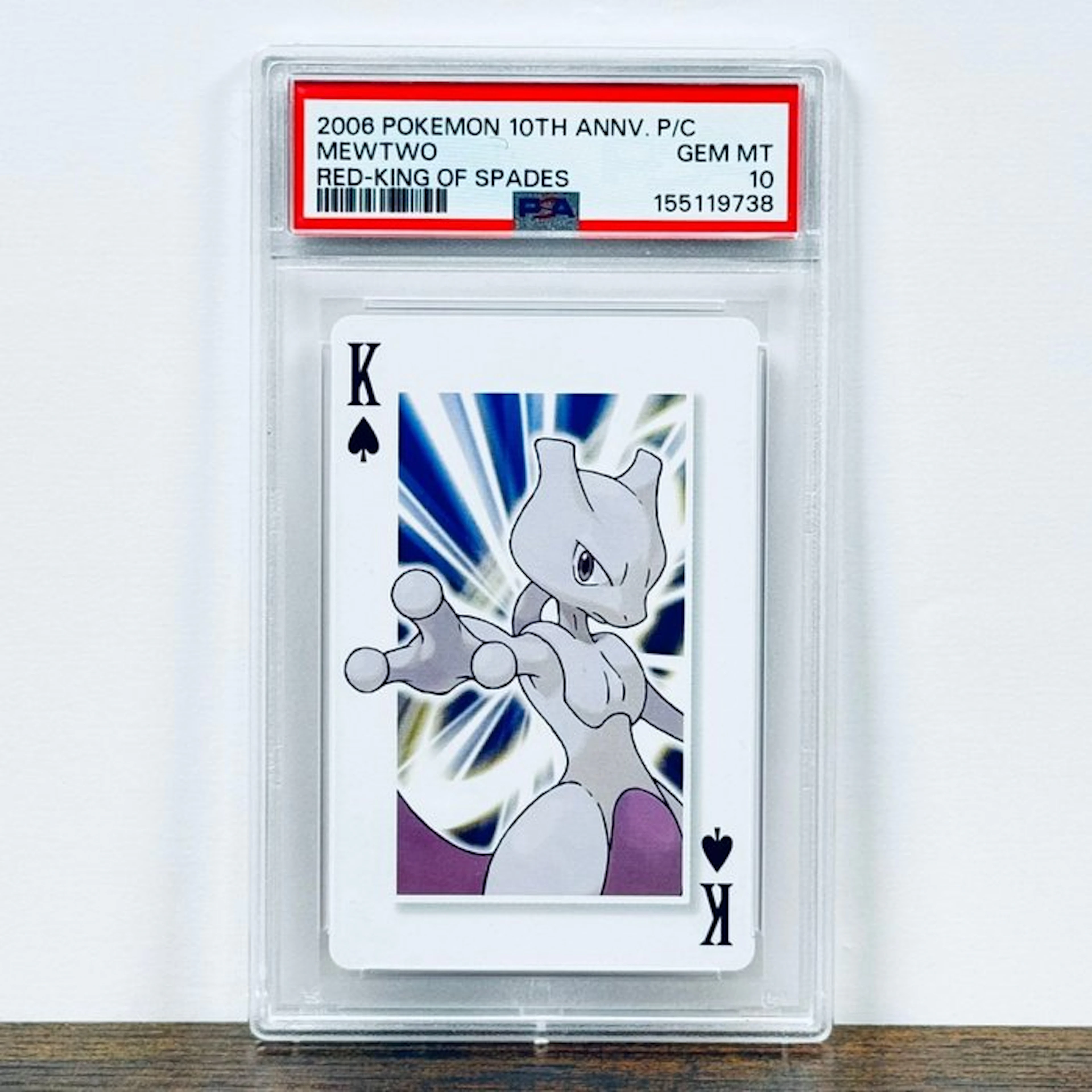 Pokémon Graded card - Mewtwo 10th Anniversary - Pokémon - PSA 10