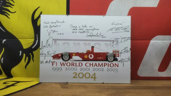 Ferrari - Michael Schumacher - 2004 - Drawing