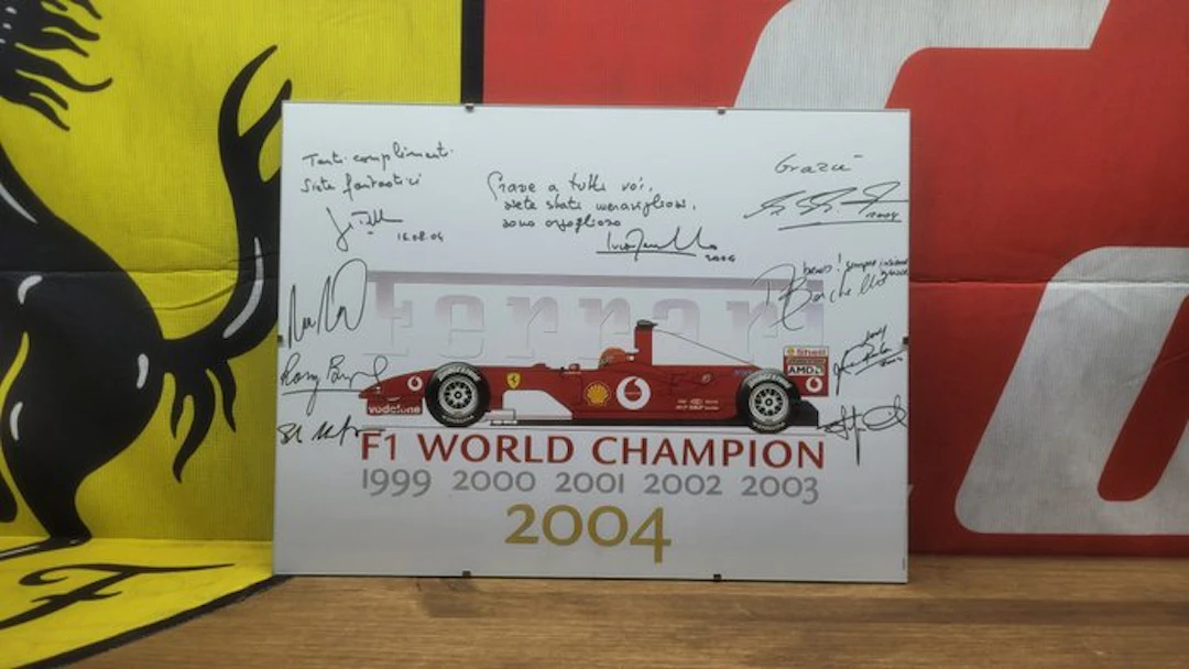 Ferrari - Michael Schumacher - 2004 - Drawing