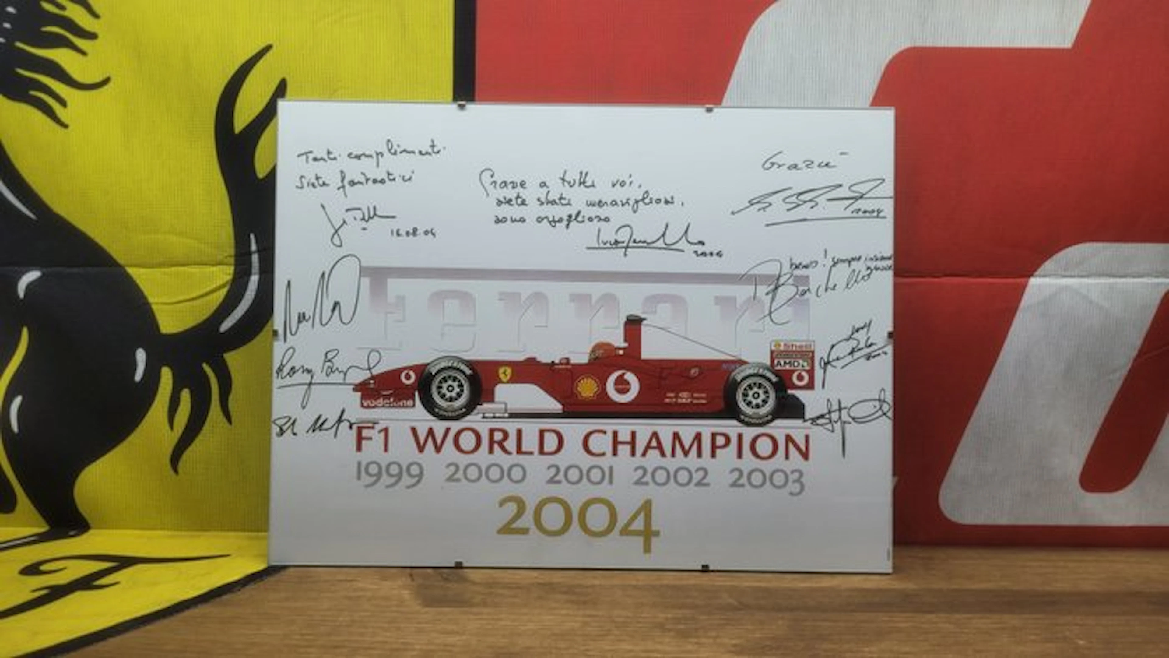 Ferrari - Michael Schumacher - 2004 - Drawing
