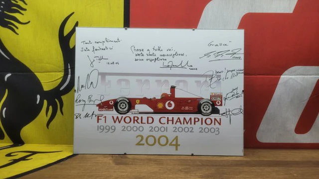 Ferrari - Michael Schumacher - 2004 - Drawing