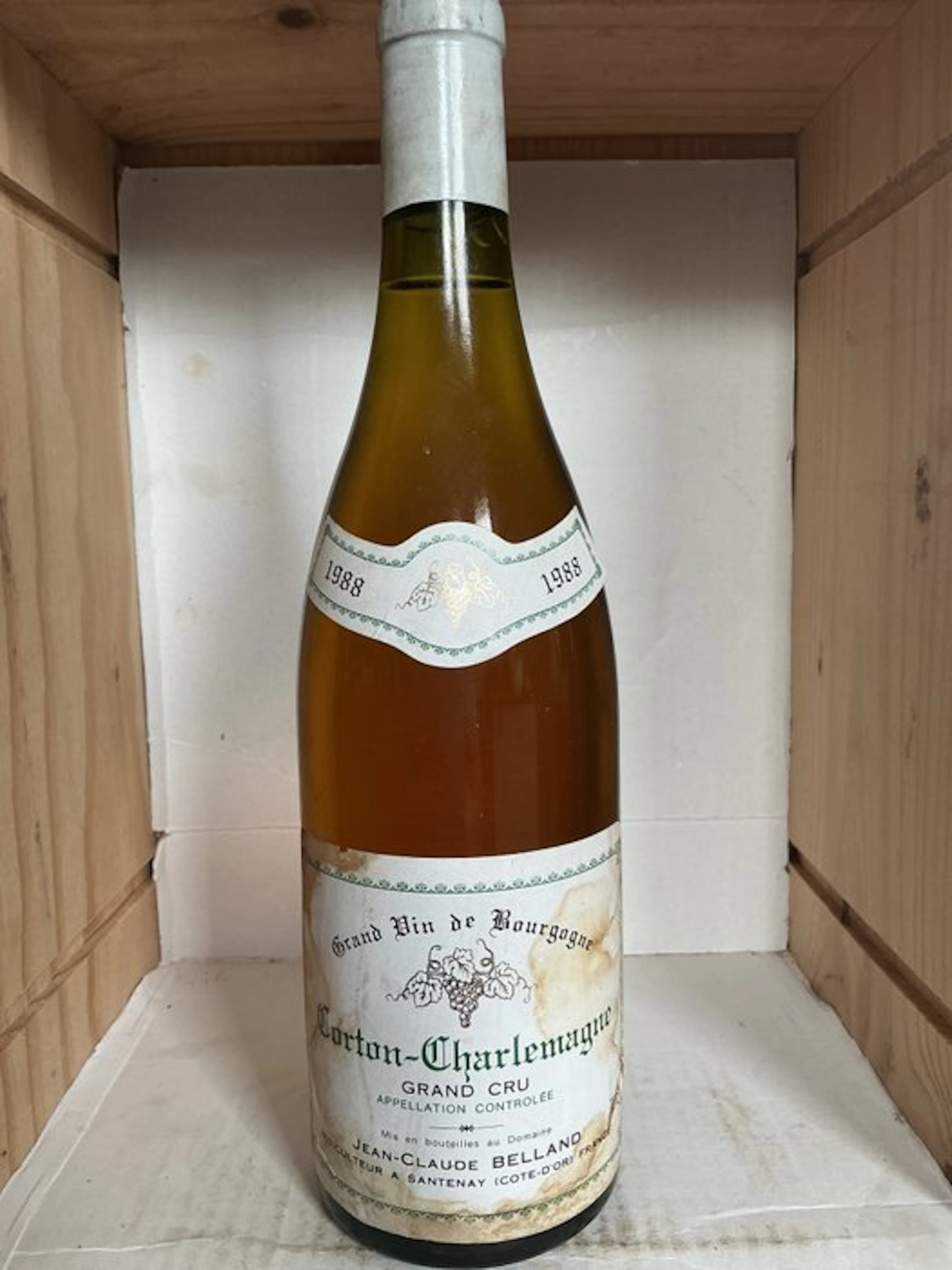 1988 Domaine Jean Claude Belland - Corton Charlemagne...