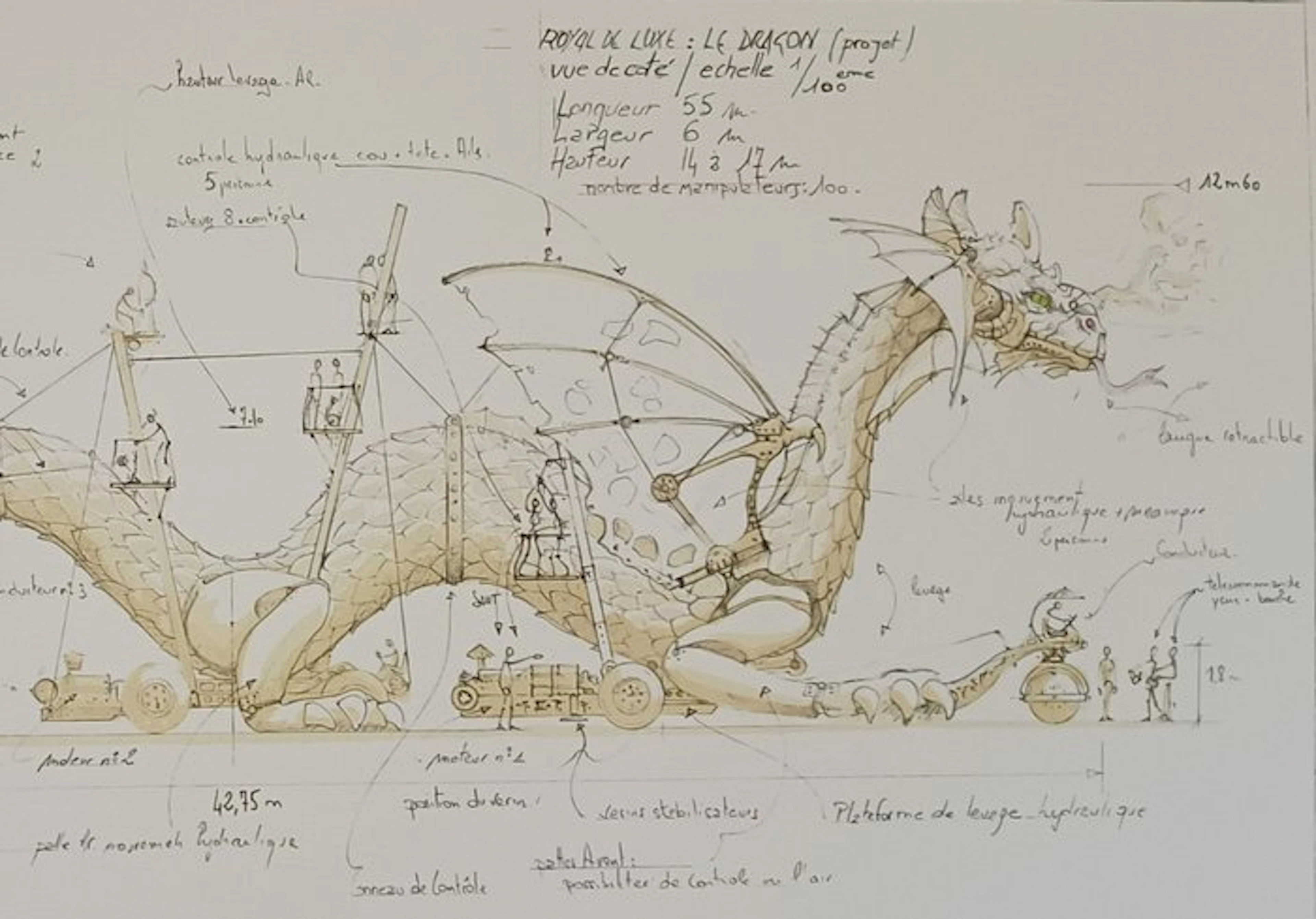 François Delarozière (1963) - Le Dragon