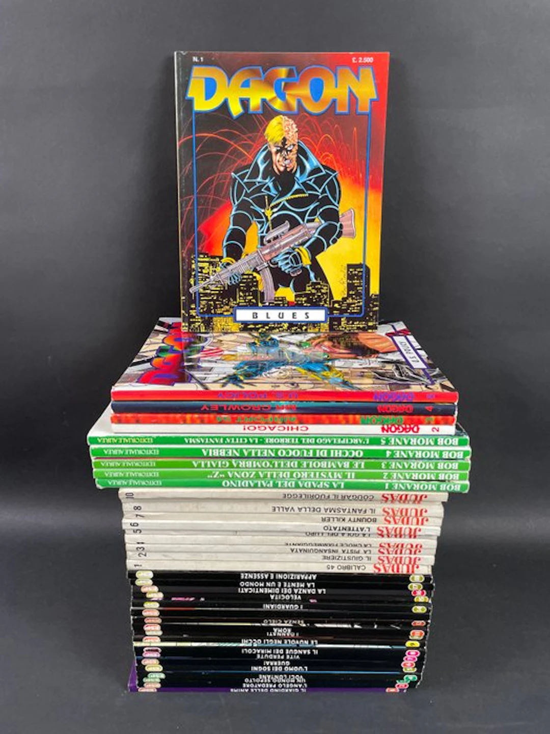 Dagon, Bob Morane, Judas, Esp - Serie complete (-1) - 38 Album - First edition