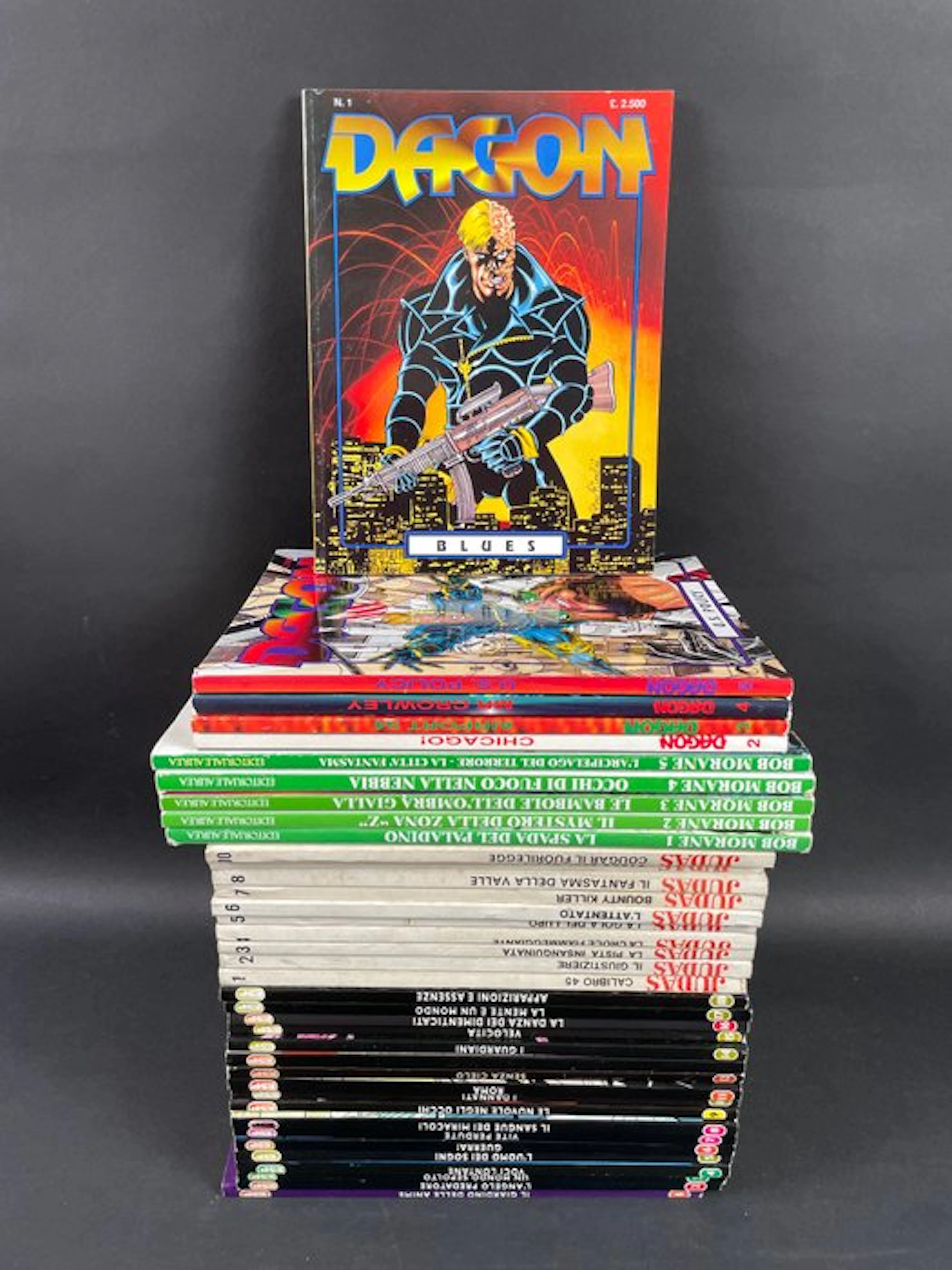 Dagon, Bob Morane, Judas, Esp - Serie complete (-1) - 38 Album - First edition