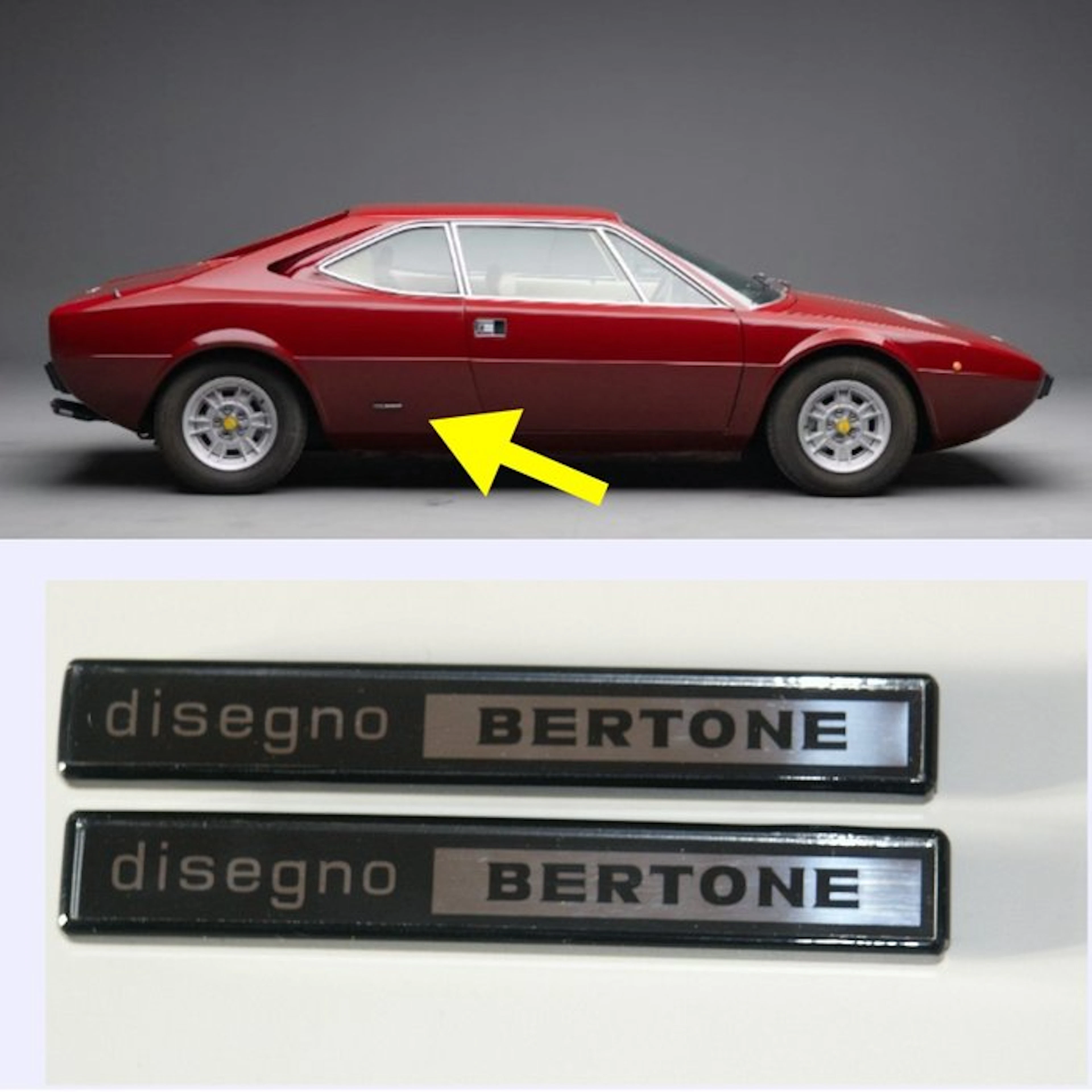Ferrari Dino 208gt4 / 308gt4 - Ferrari - Disegno Bertone...