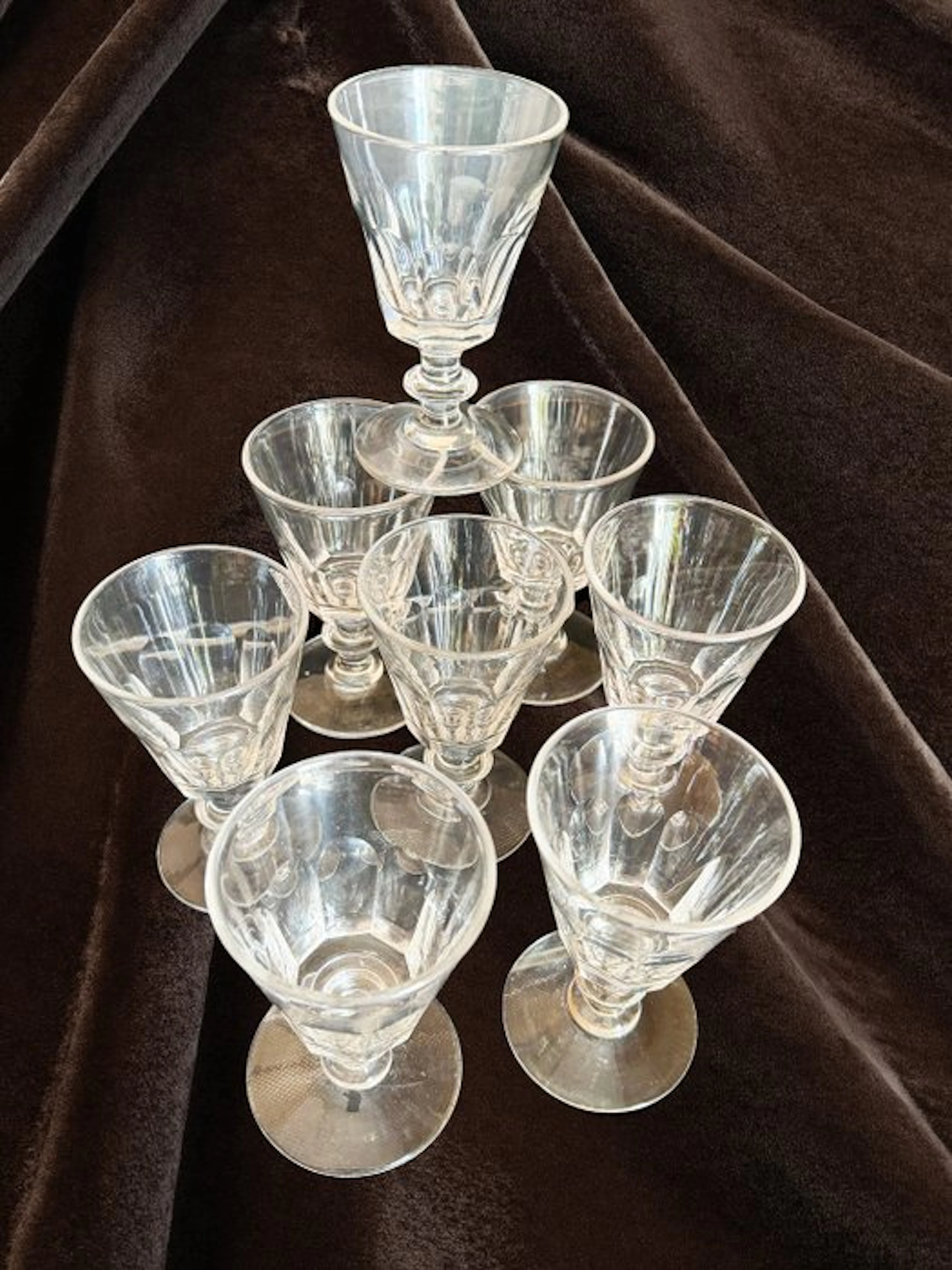 Cristal d'Arques - Wine glass (8) - Crystal
