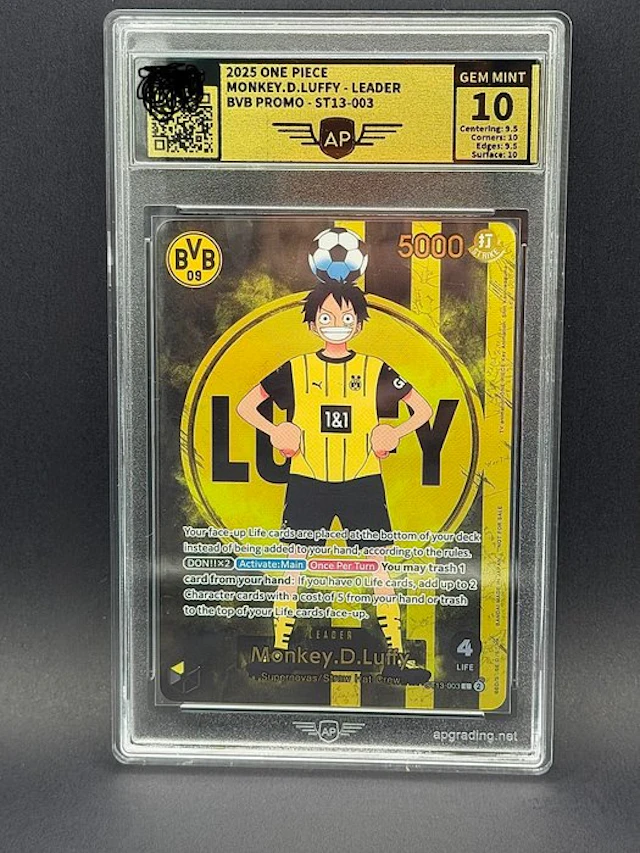 Bandai - 1 Graded card - One Piece - Monkey D