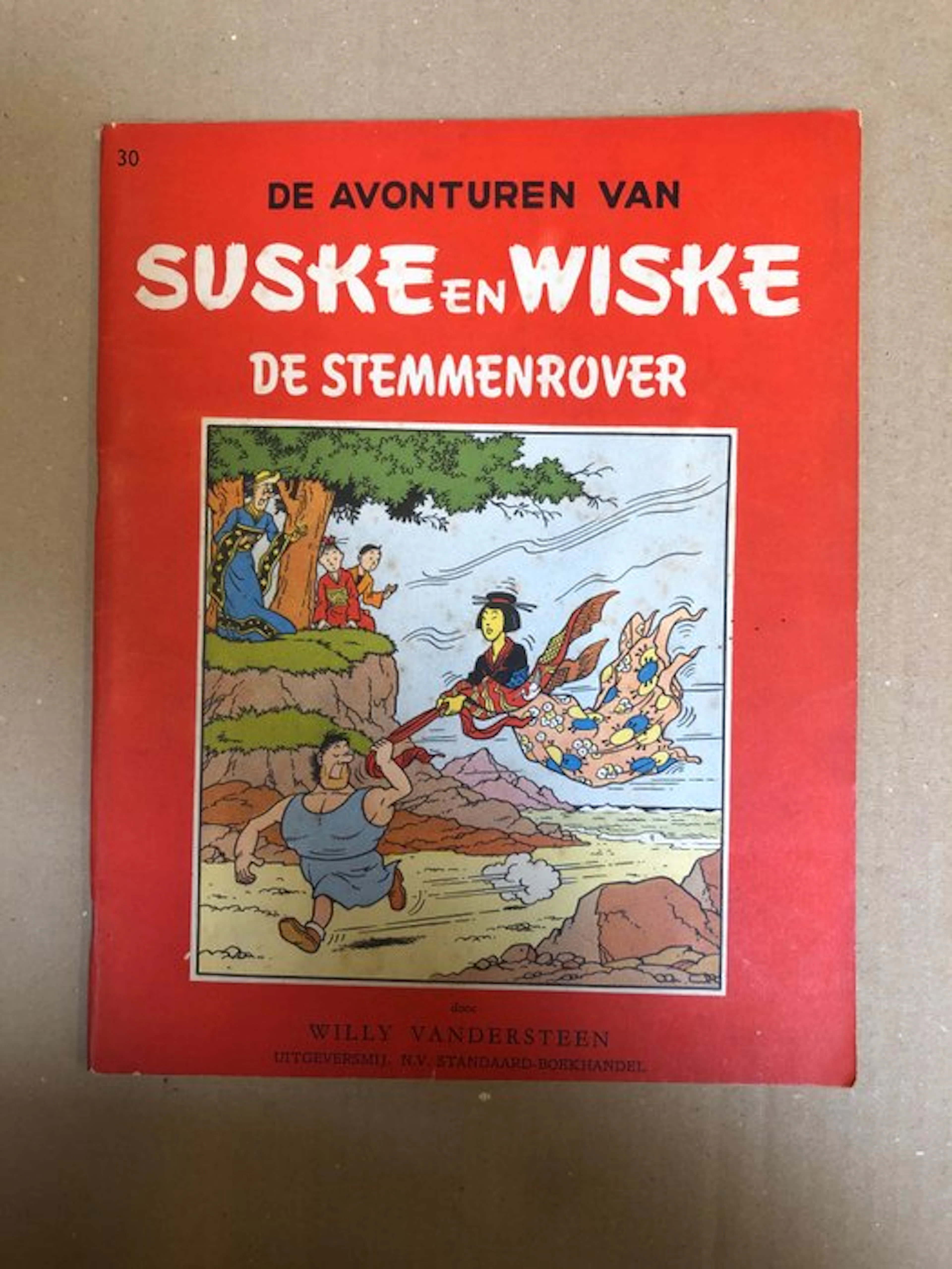 Suske en Wiske RV-30 - De stemmenrover - 1 Album - First edition - 1957