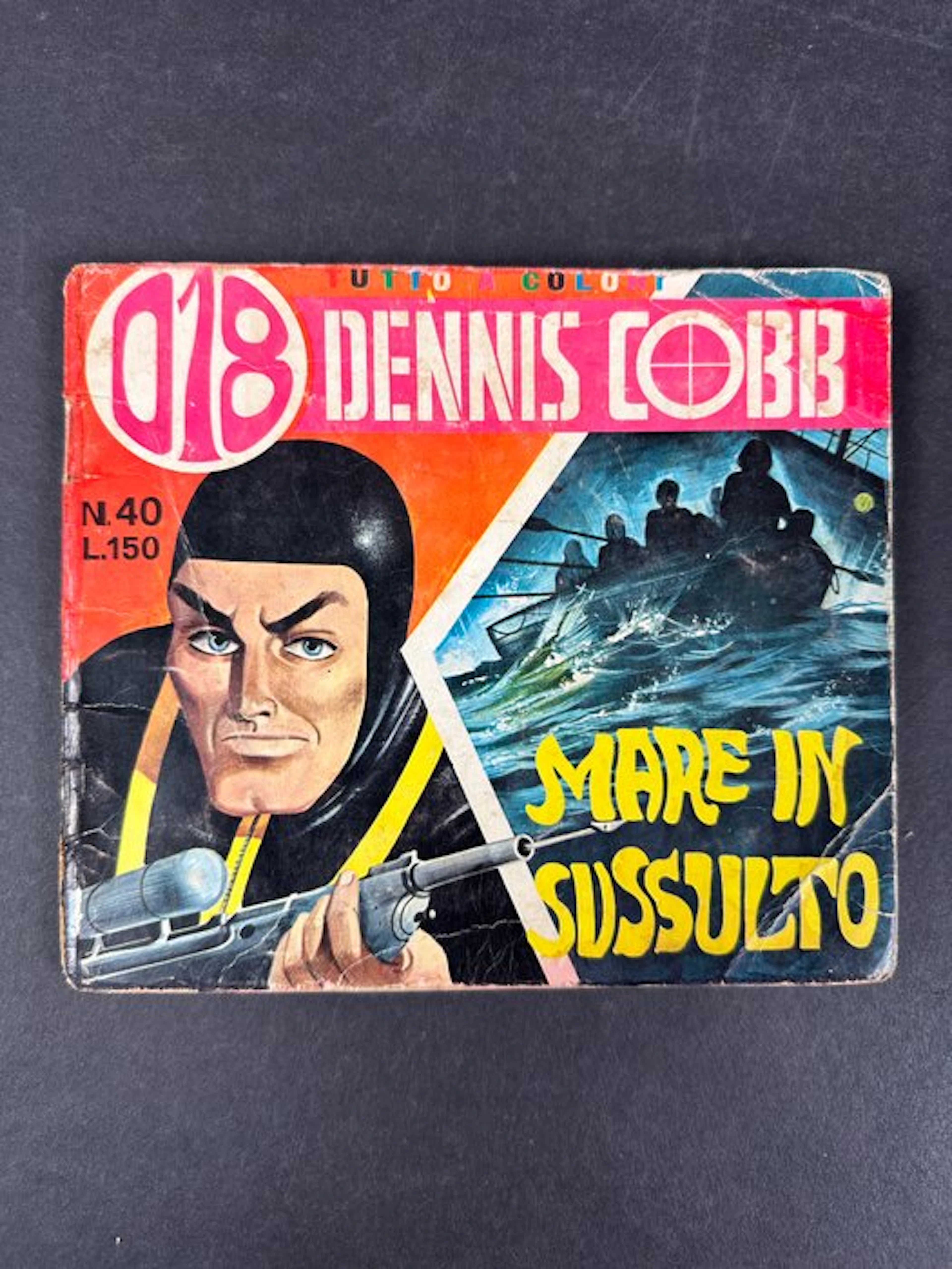 Dennis Cobb n. 40 - "Mare in sussulto" - 1 Comic - First edition - 1968