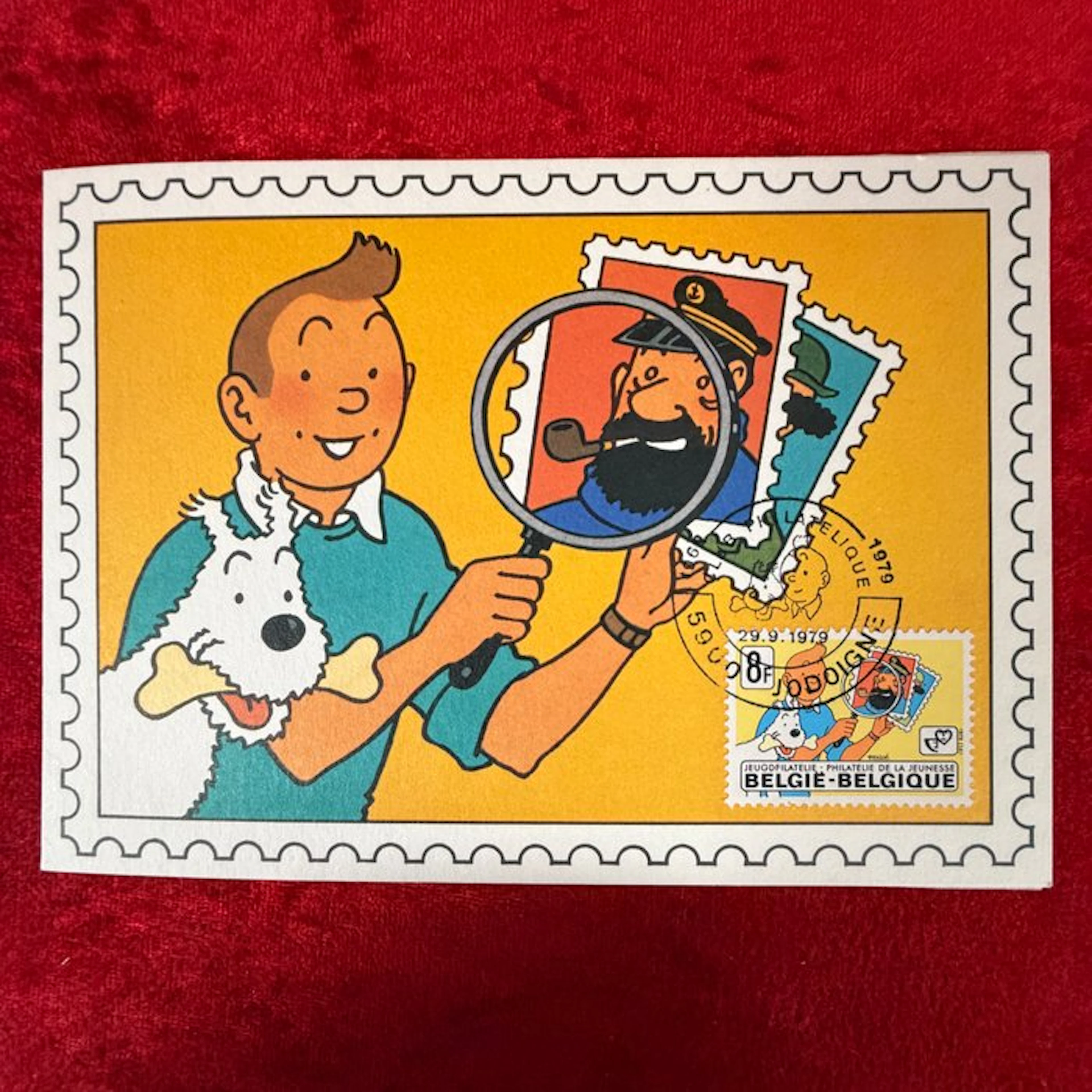 Kuifje Nieuwjaarswensen Hergé /Studio Hergé/ Moulinsart...