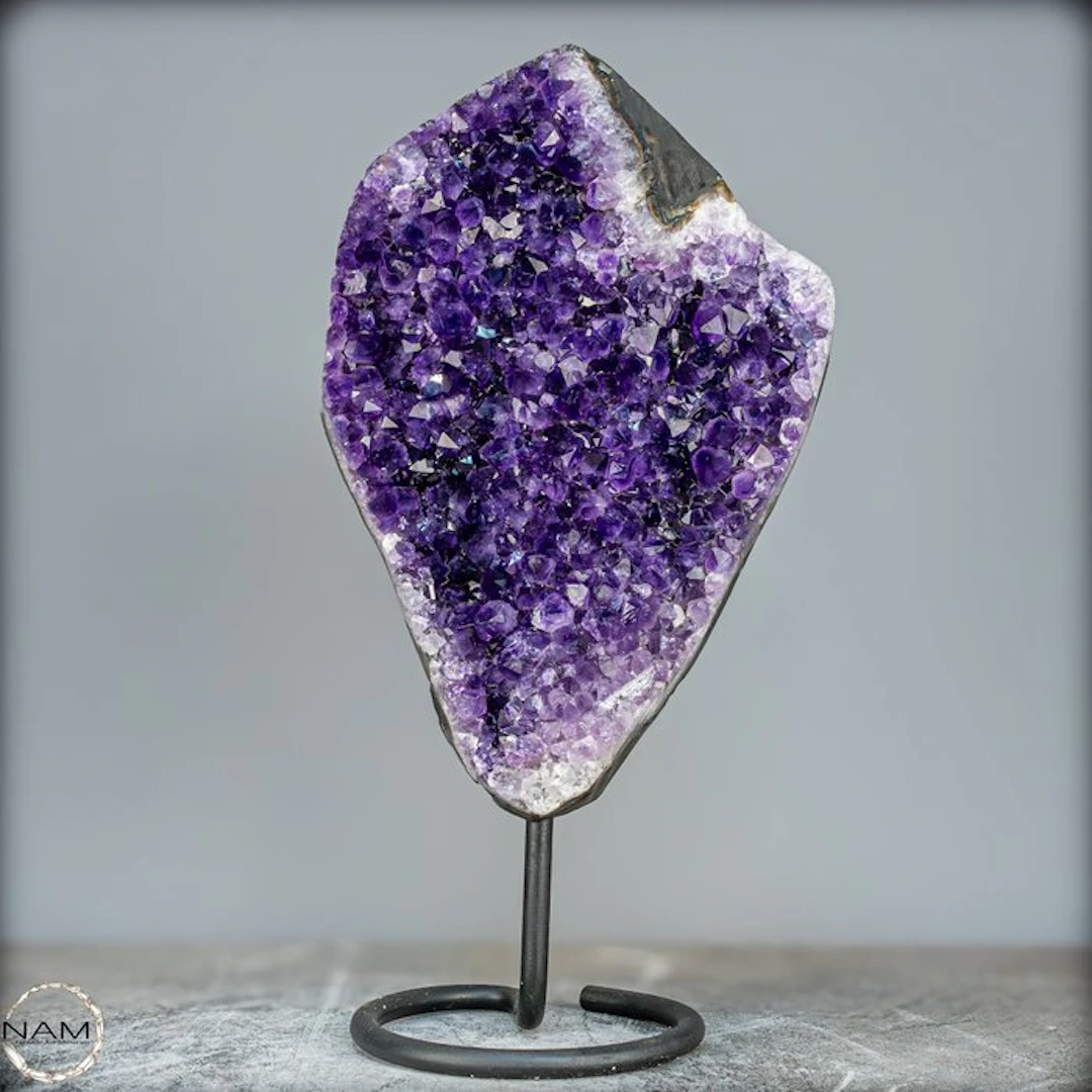 Natural Amethyst on Stand, Uruguay- 4494.52 g