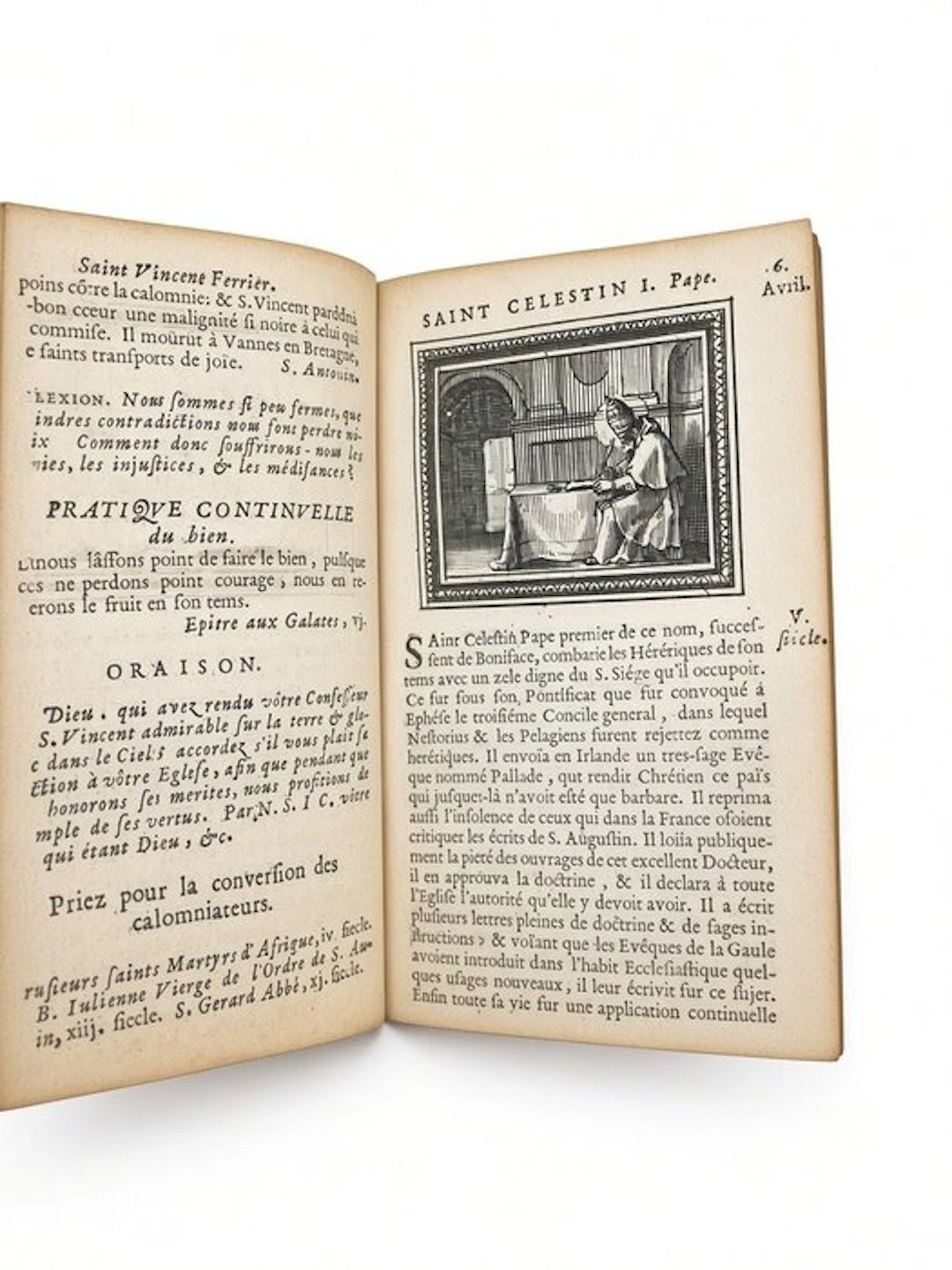 [300 illustrations] - L'INVOCATION ET L'IMITATION DES SAINTS - 1686-1687