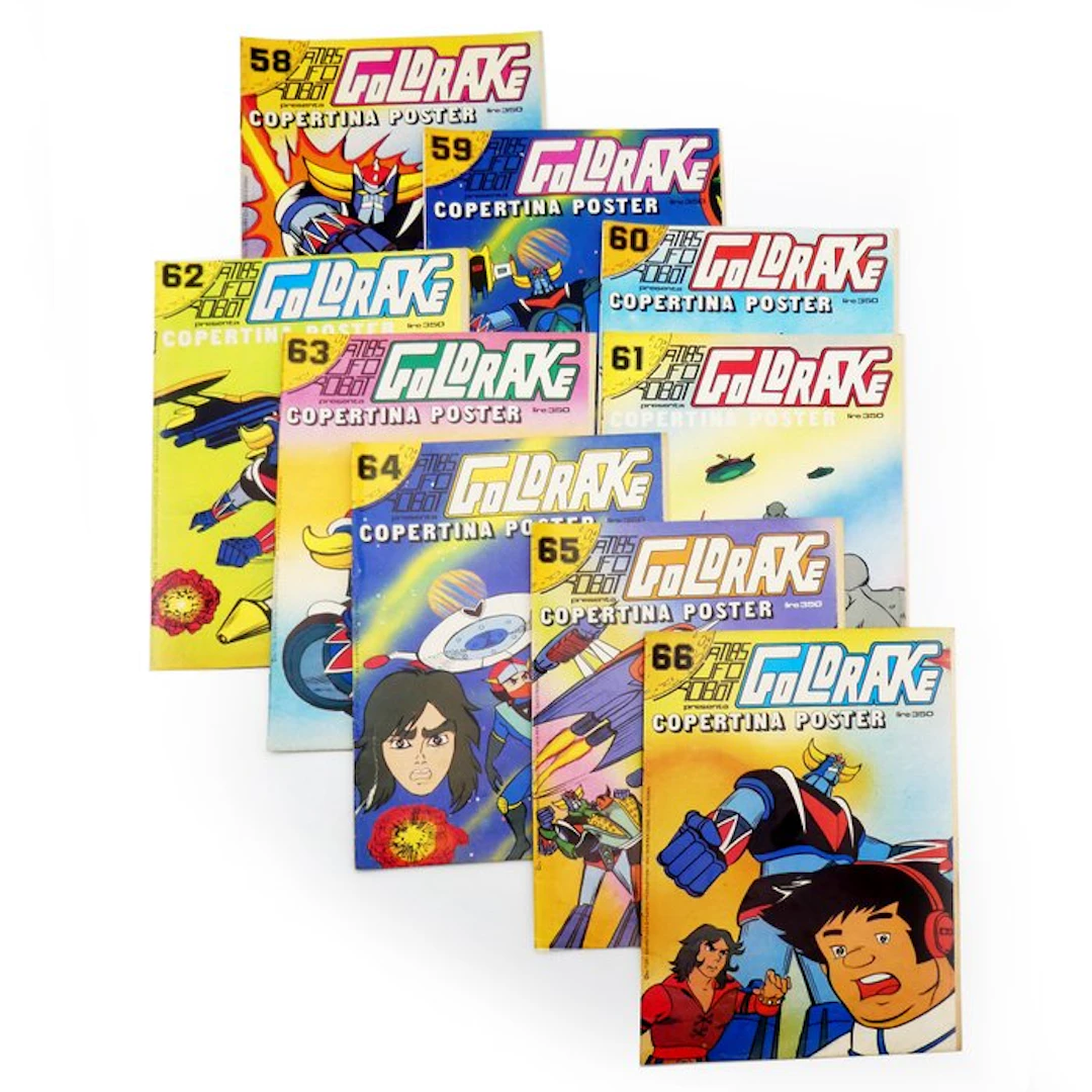 Fumetti di Atlas Ufo Robot Goldrake
