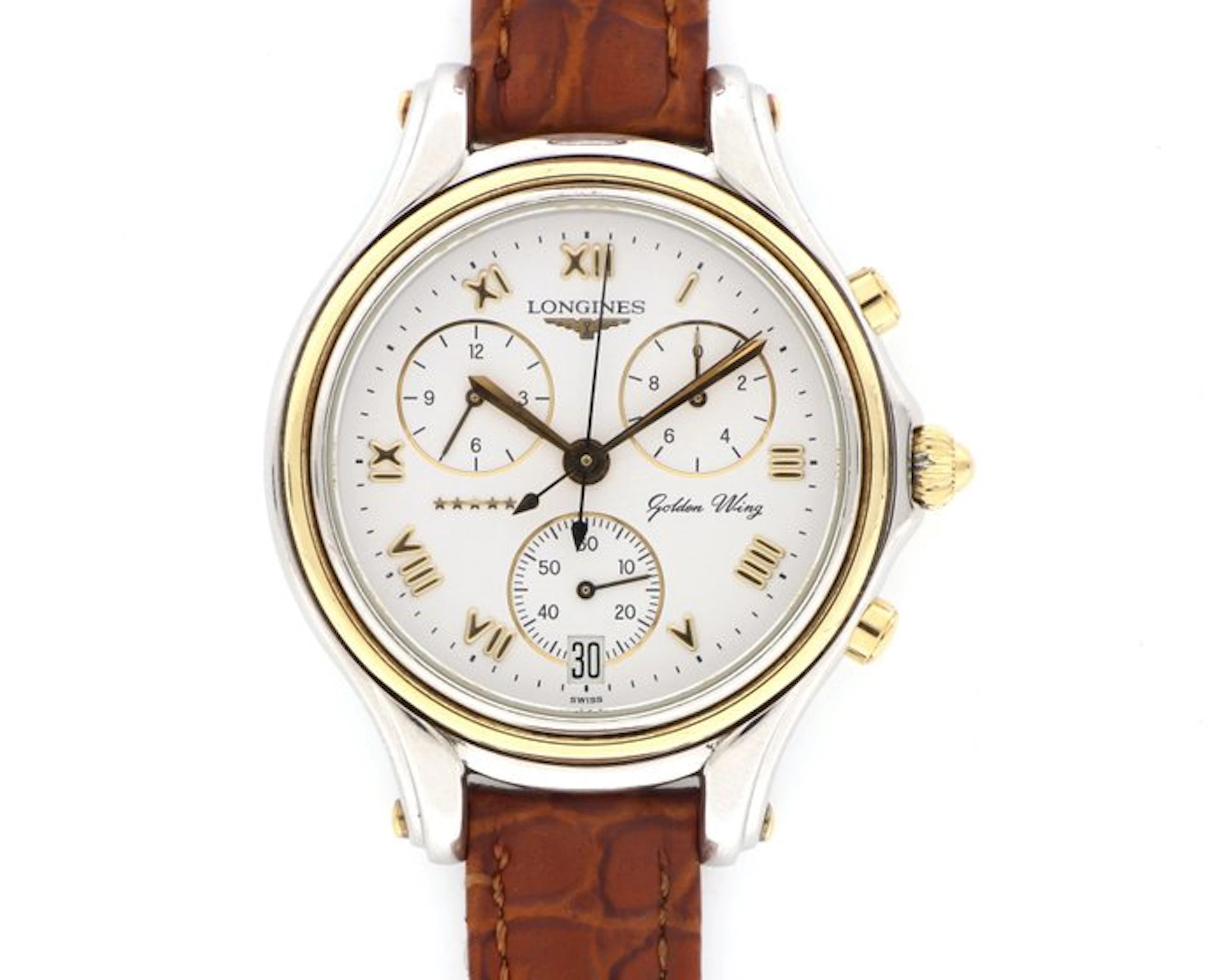 Longines - Golden Wing Chronograph - No reserve price...