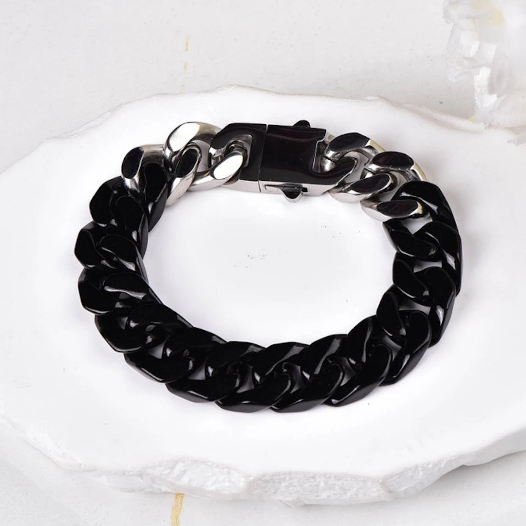 ALGT Certified - Masterful Natural Omphacite Bracelet - A...