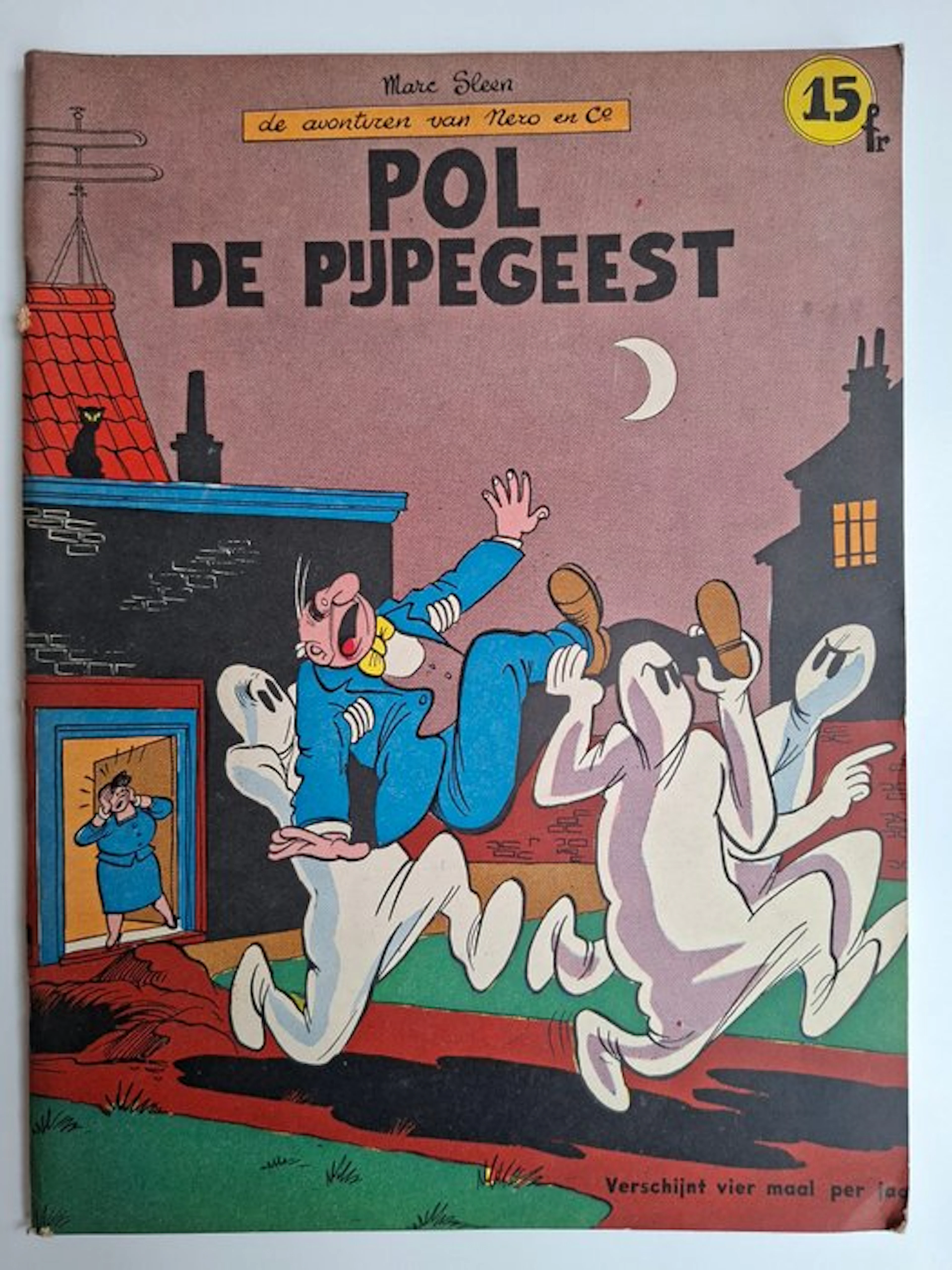 Nero 14 - Pol de Pijpegeest - 1 Album - First edition - 1955