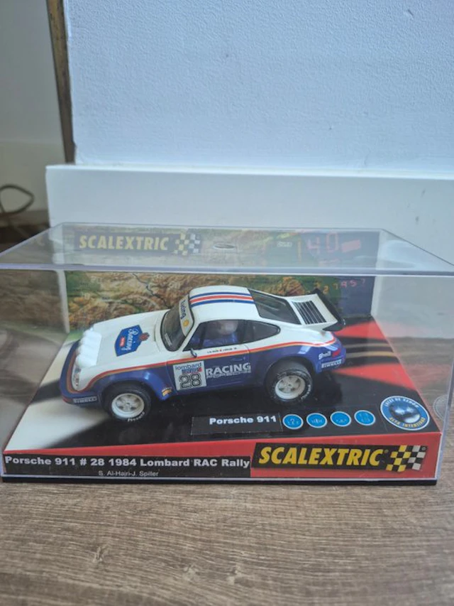 Scalextric - Slot car Porsche 911 - 1980-1990