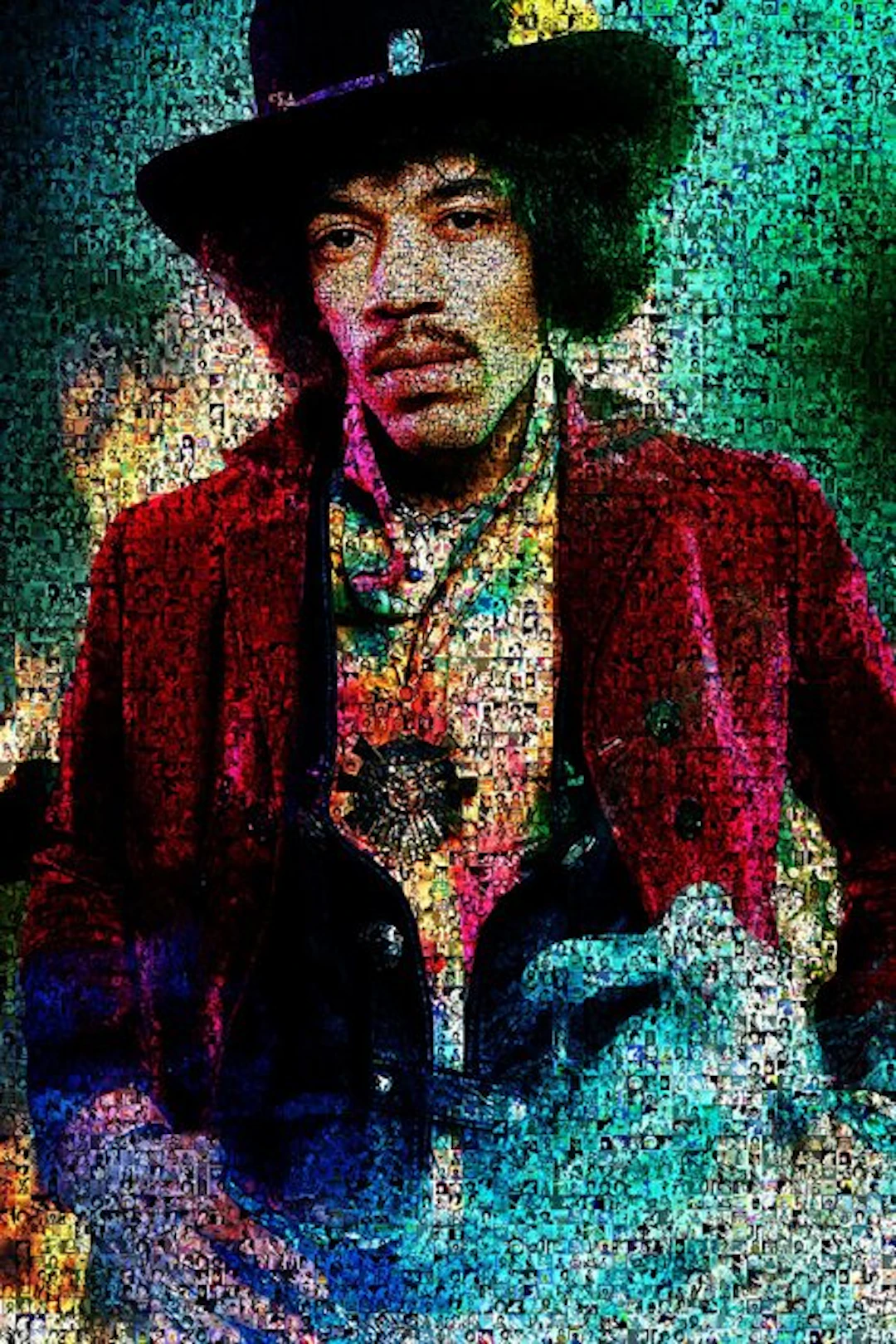 David Law - Crypto Jimi Hendrix III - Format XL 60x90