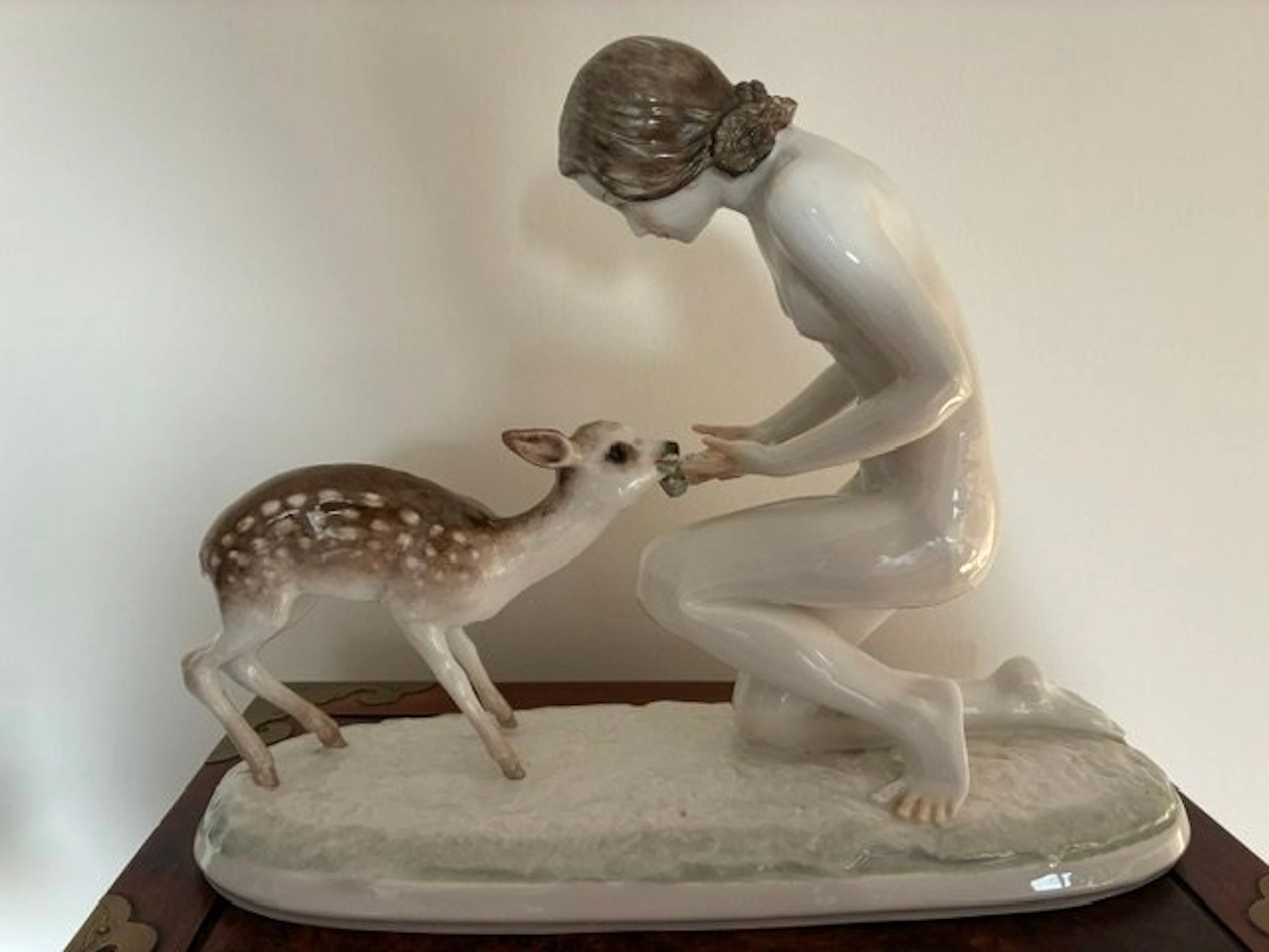 Hutschenreuther - Figurine - Gute Freunde - Porcelain