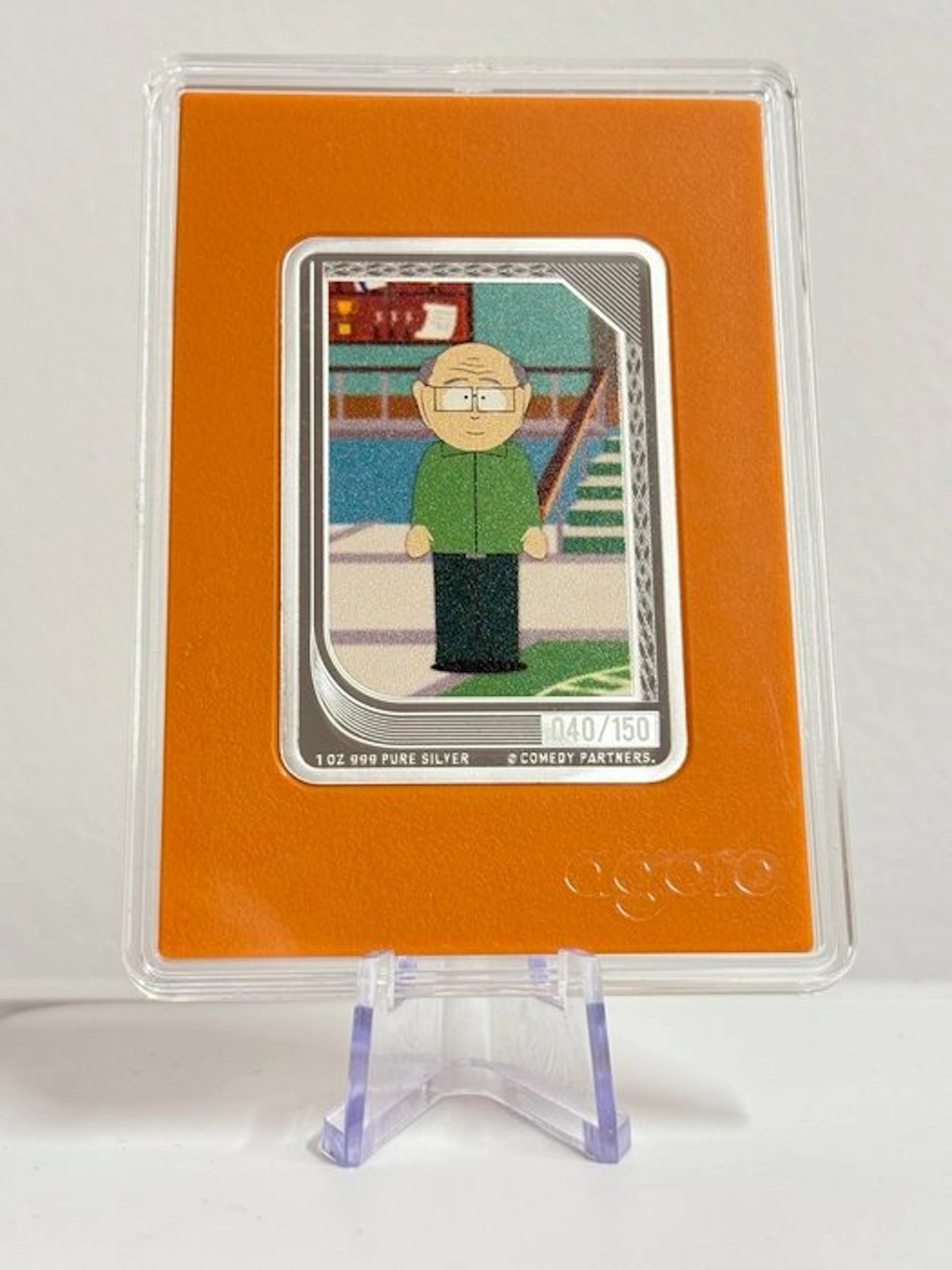 Niue. 2 Dollars 2025 - 1 oz Plata .999 - South Park Trading Coin "Mr. Garrison"