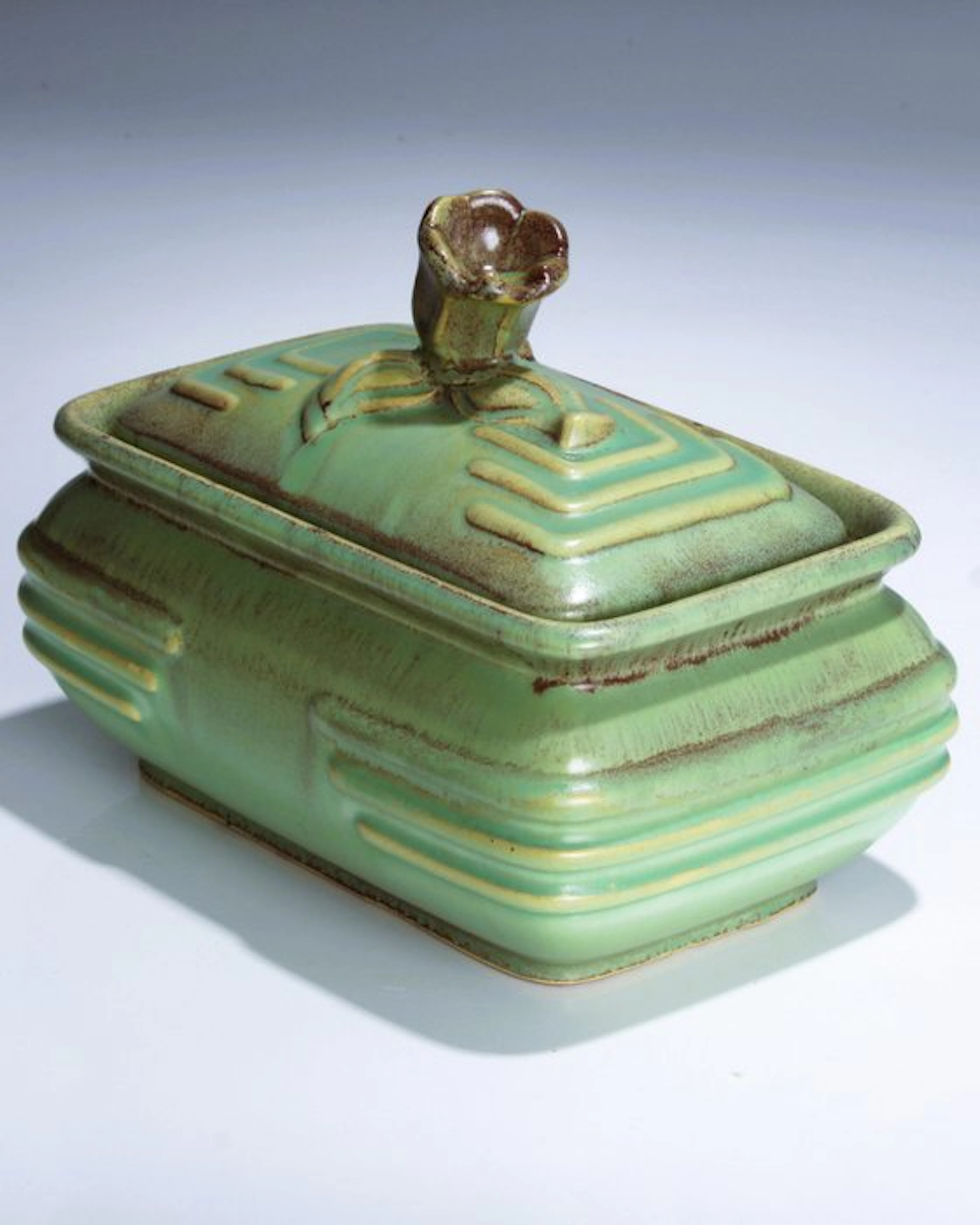 Jasba Keramik - Box - Vintage Art Deco Style Ceramic...