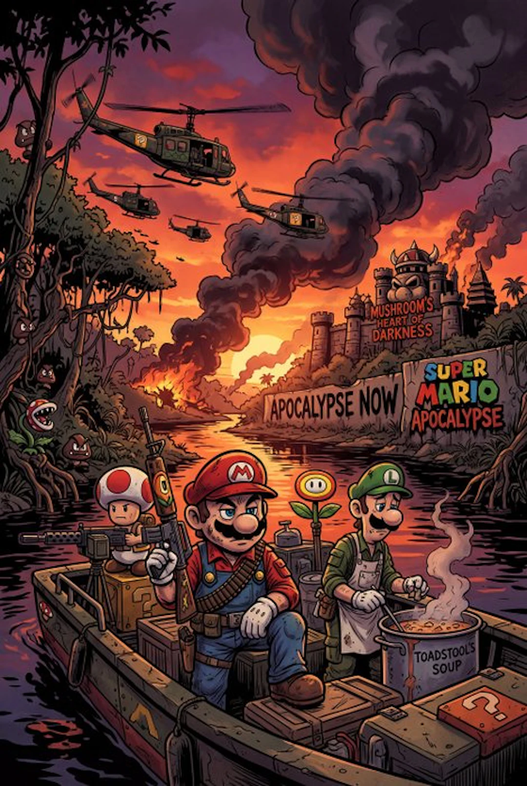 CREATIVE_HUB - Mario & Friends in Apocalypse Now
