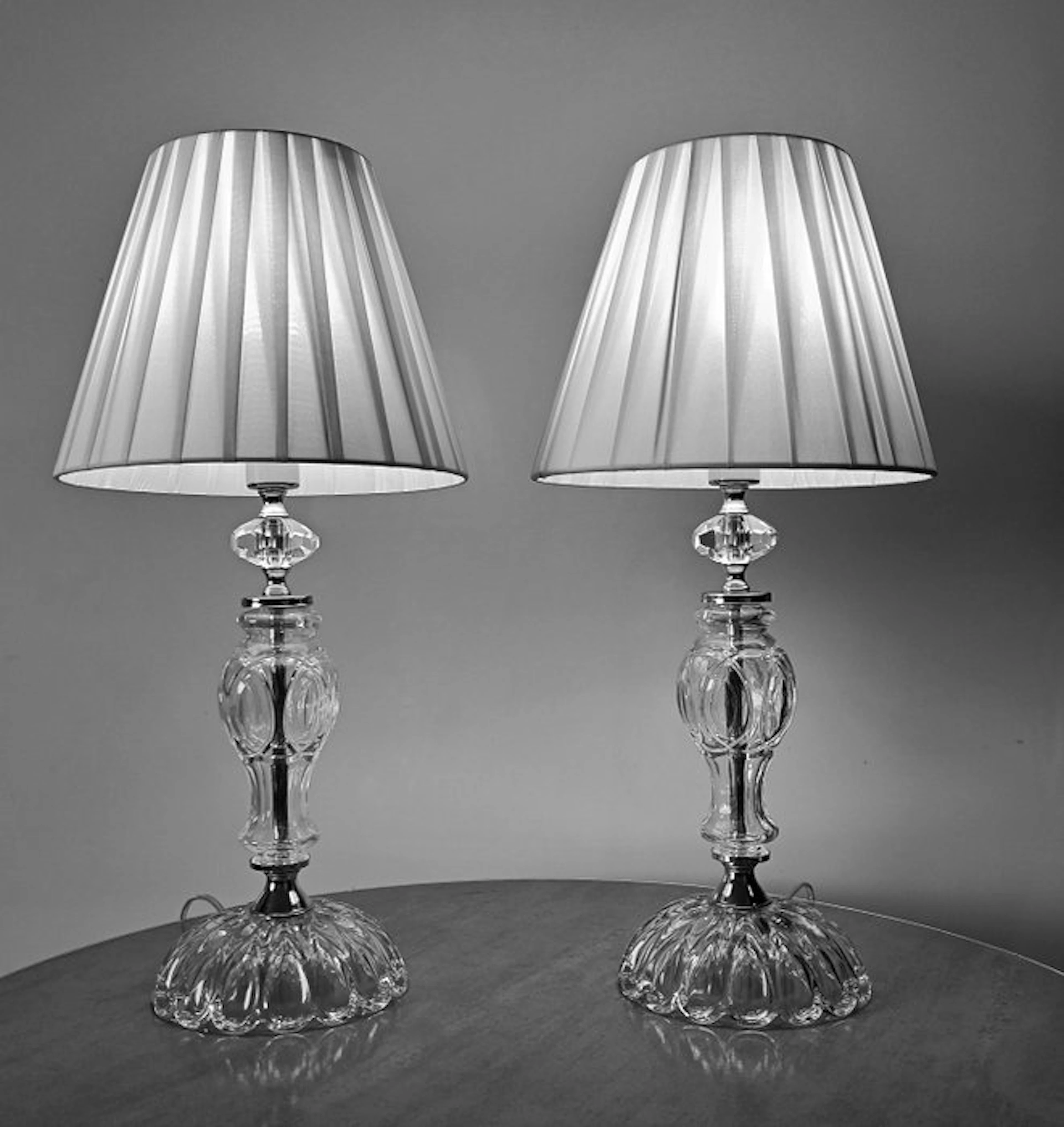 Artelight - Lamp (2) - Crystal - glass - Brass...