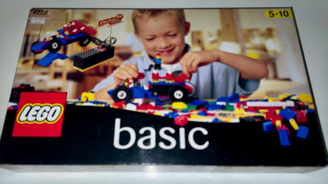 LEGO Set - 4223 - Basic - Basic 4223 CHALLENGE SET 400 WITH MOTOR
