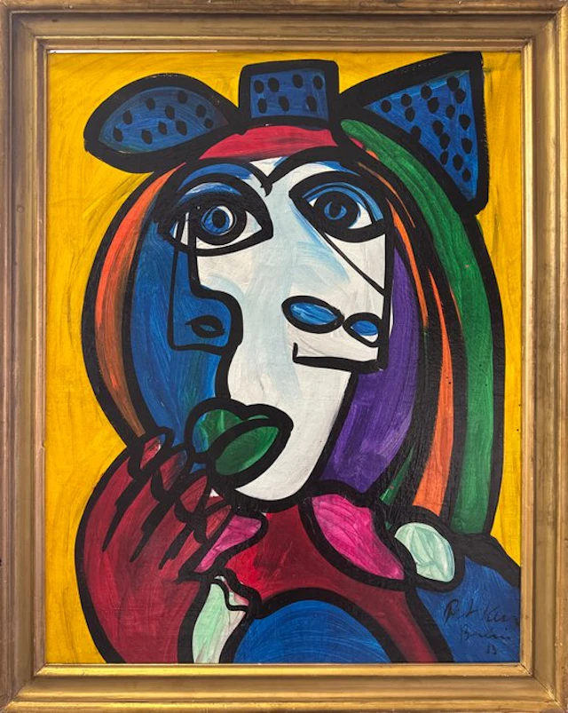 Peter Robert Keil - Träumende Frau