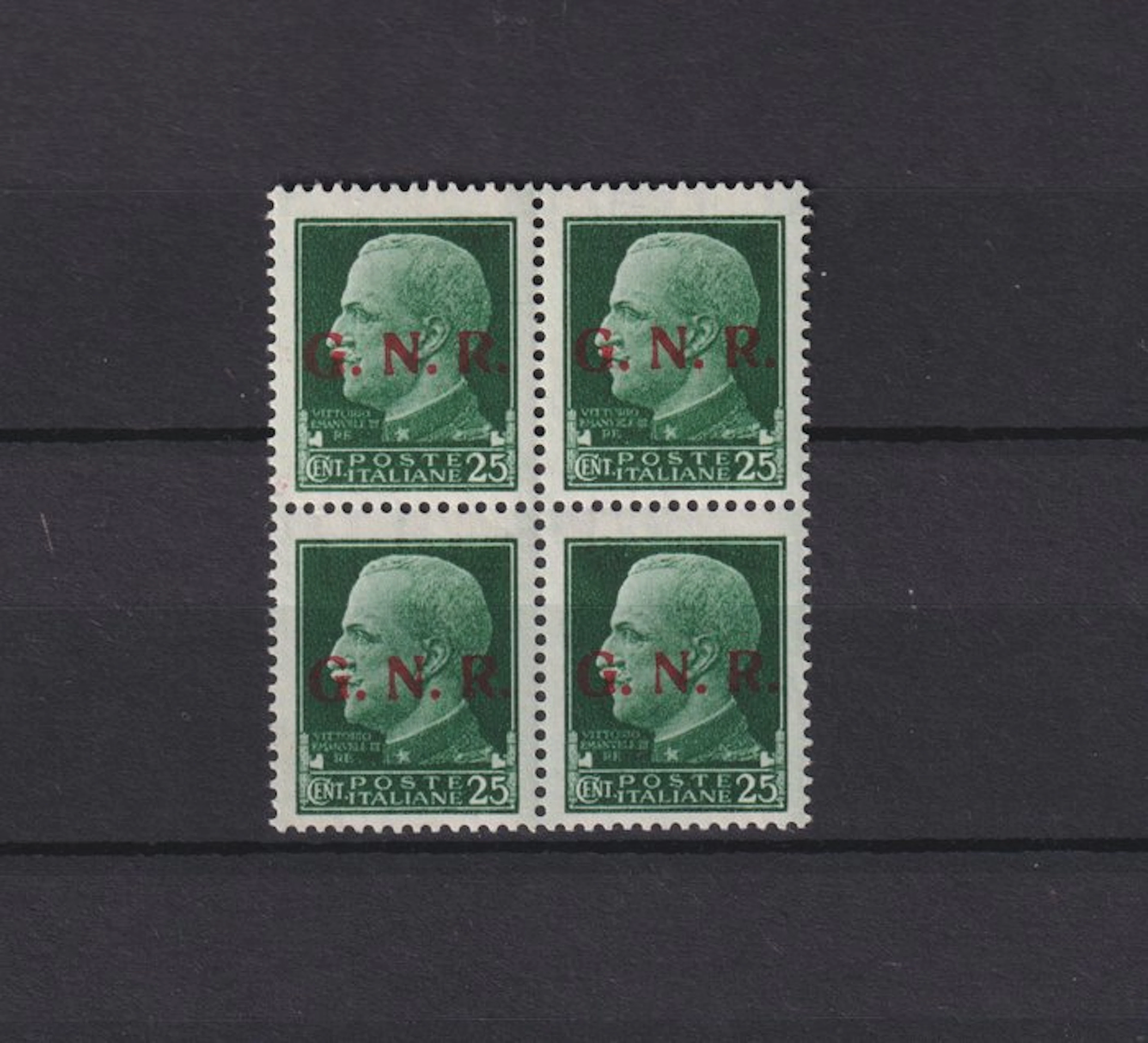 Italy 1943/1943 - Block of four