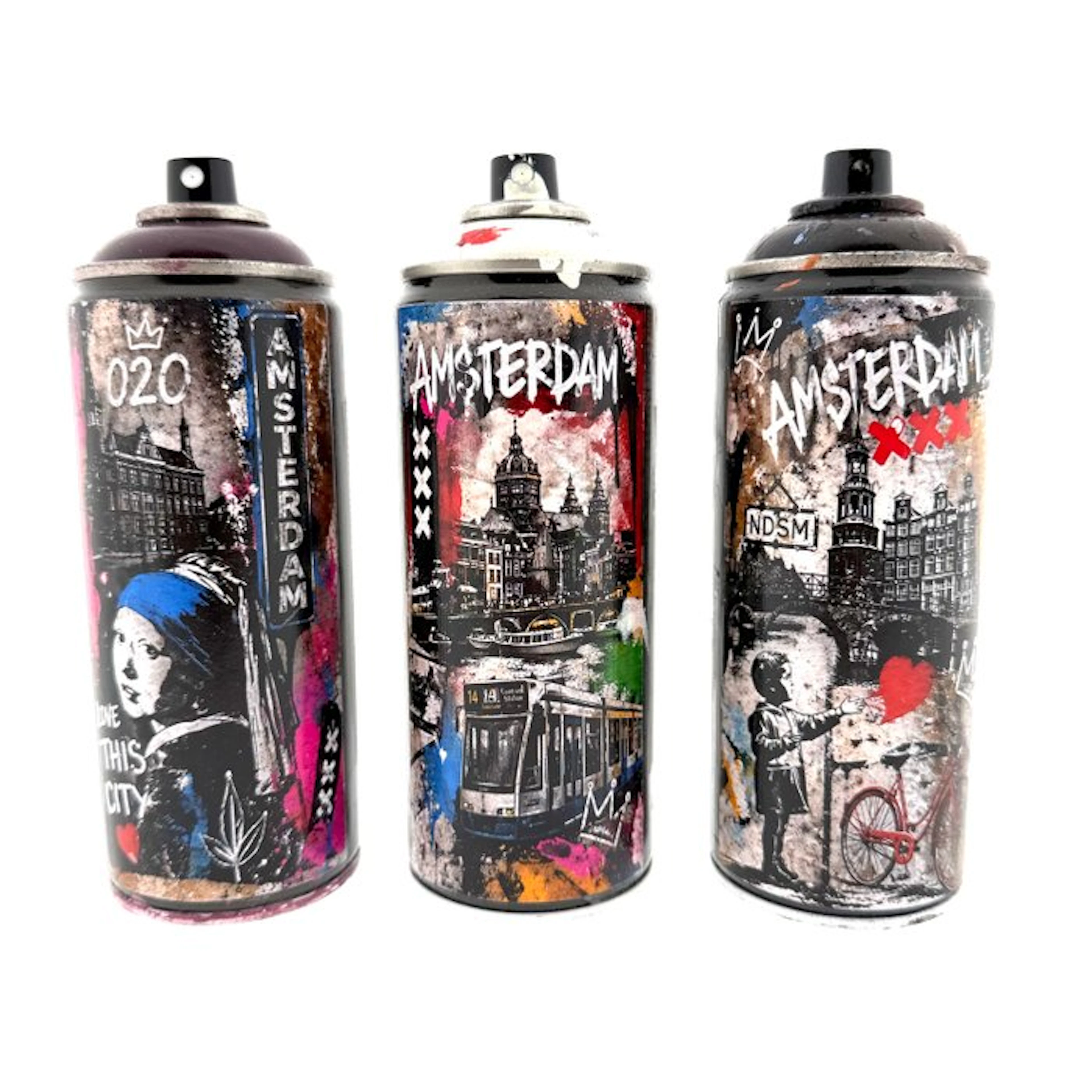 CopyCat26 - Amsterdam XXX Street Style / Set of 3 items