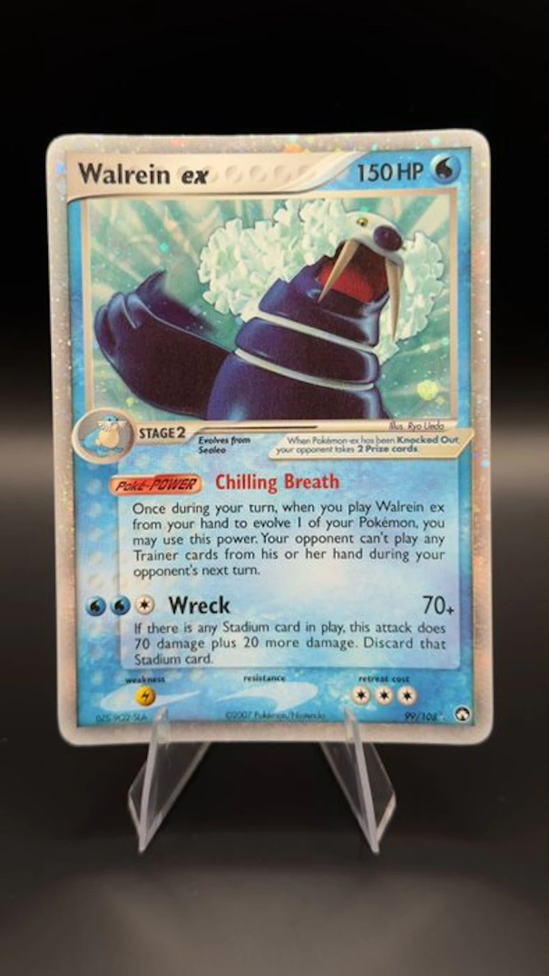 Pokémon - 1 Card - Walrain 99/108 Holo - EX