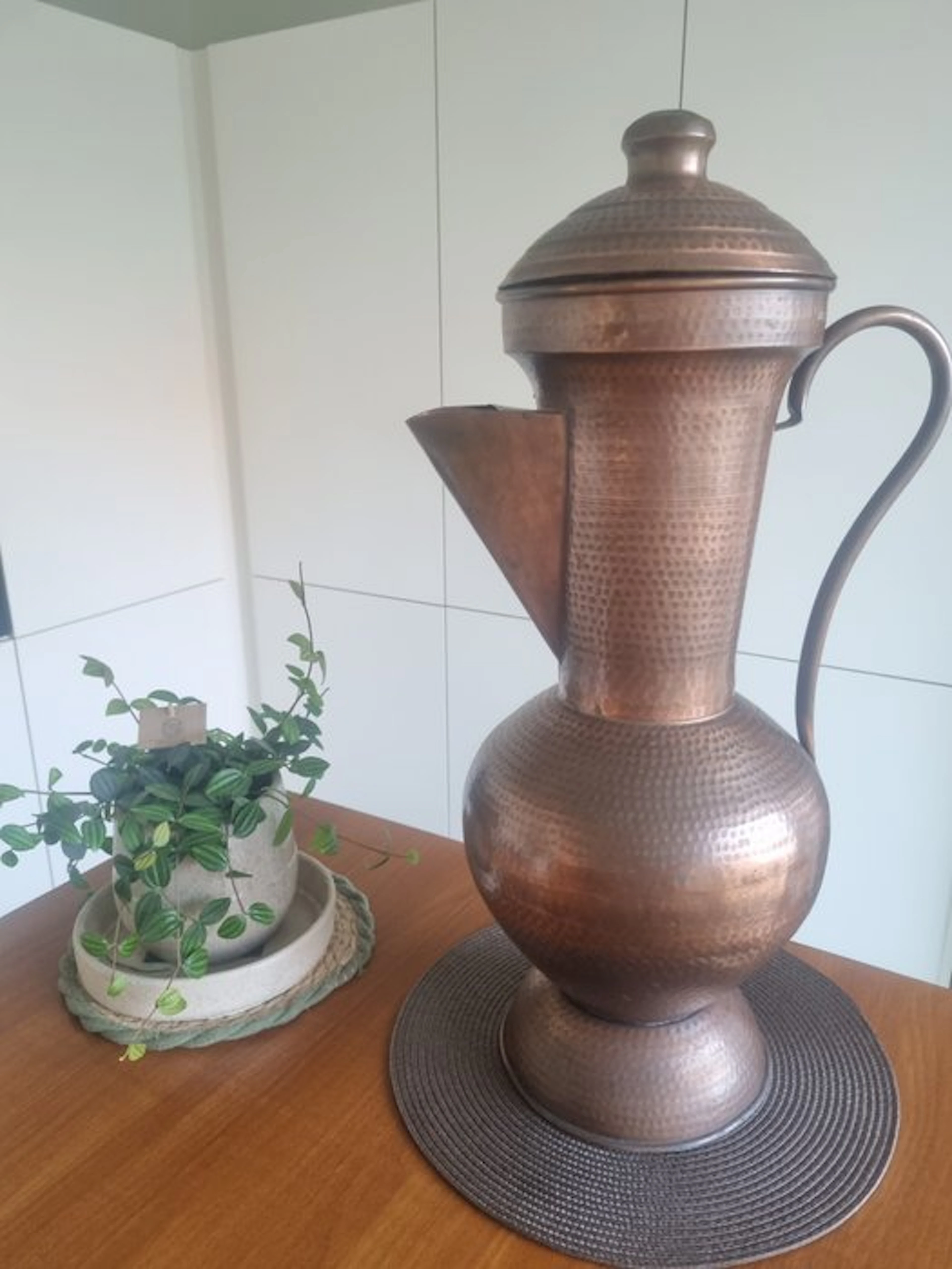 Can - Copper - Vintage copper water pitcher.