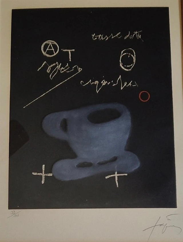 Antoni Tapies (1923-2012) - Tasse