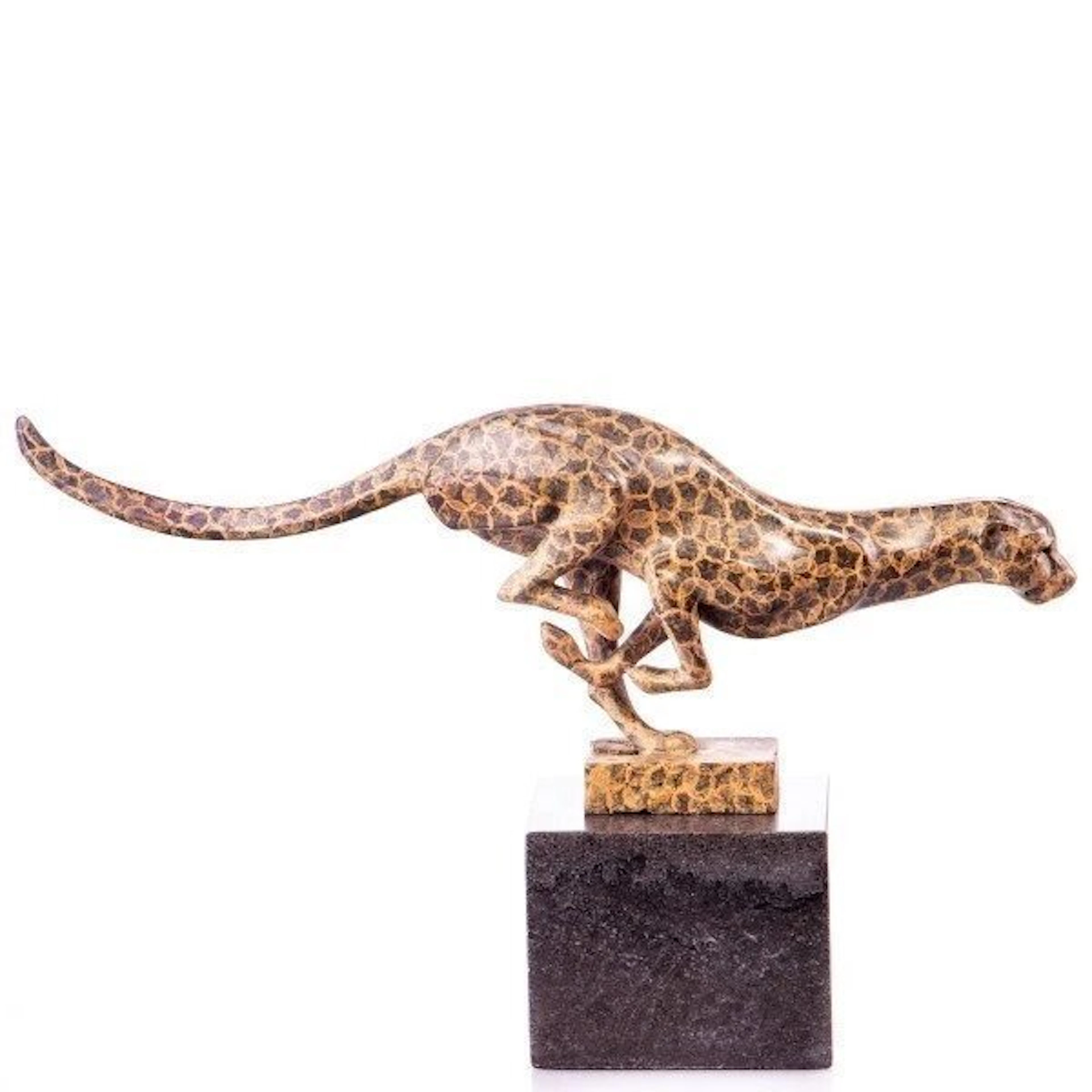 bergaman - Sculpture, pantera - 0 in - Patinated bronze