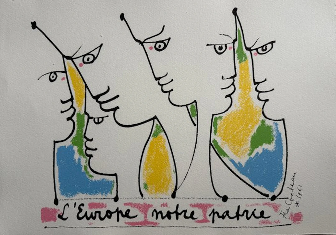Jean Cocteau (1889-1963) - L'Europe notre patrie