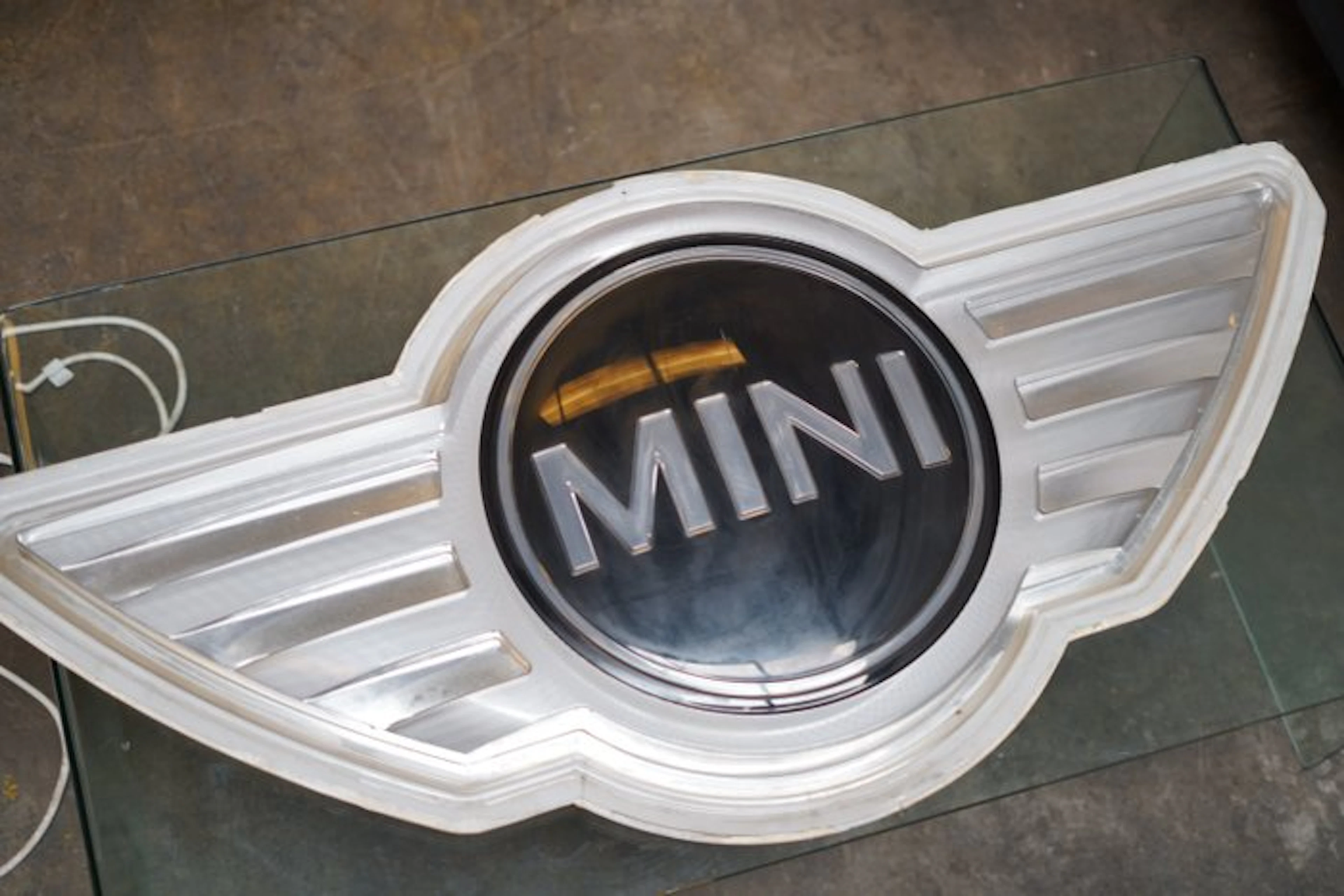 Mini - MINI wing logo sign - Sign - Plastic