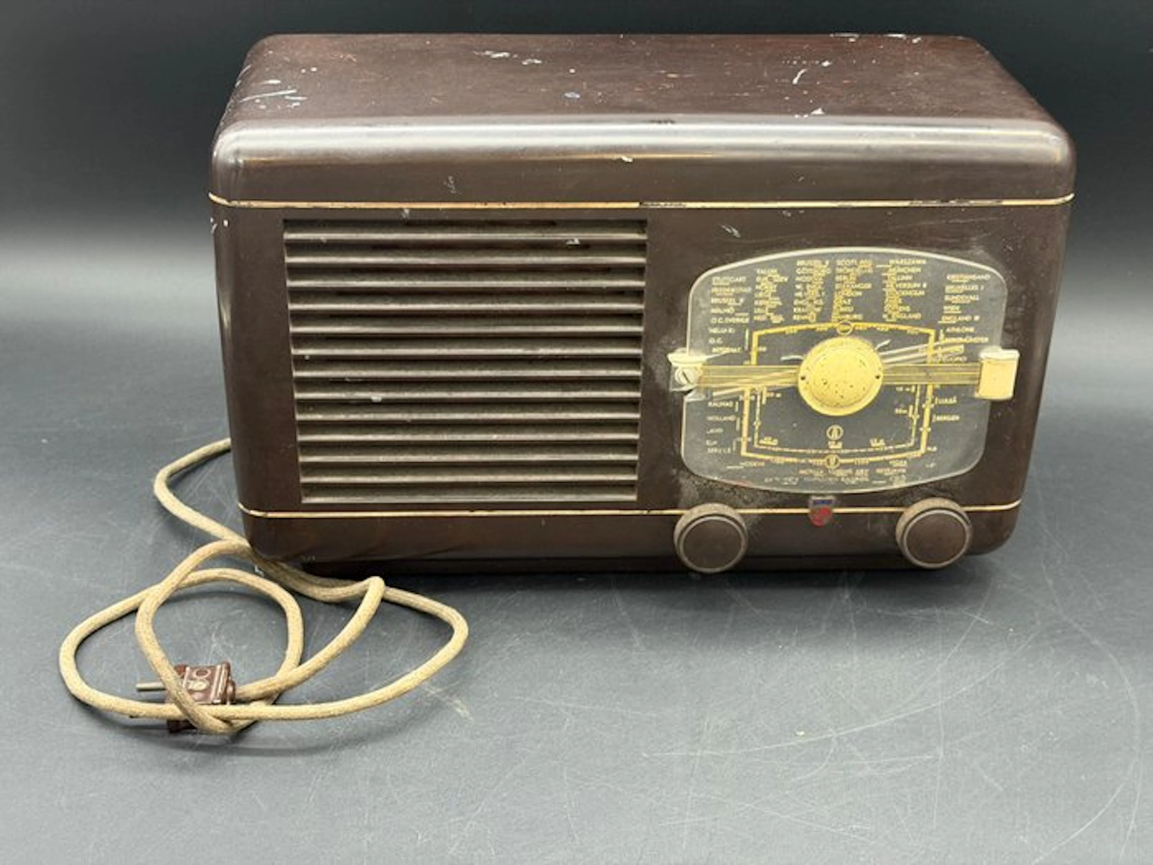 Philips - BX380A Tube radio