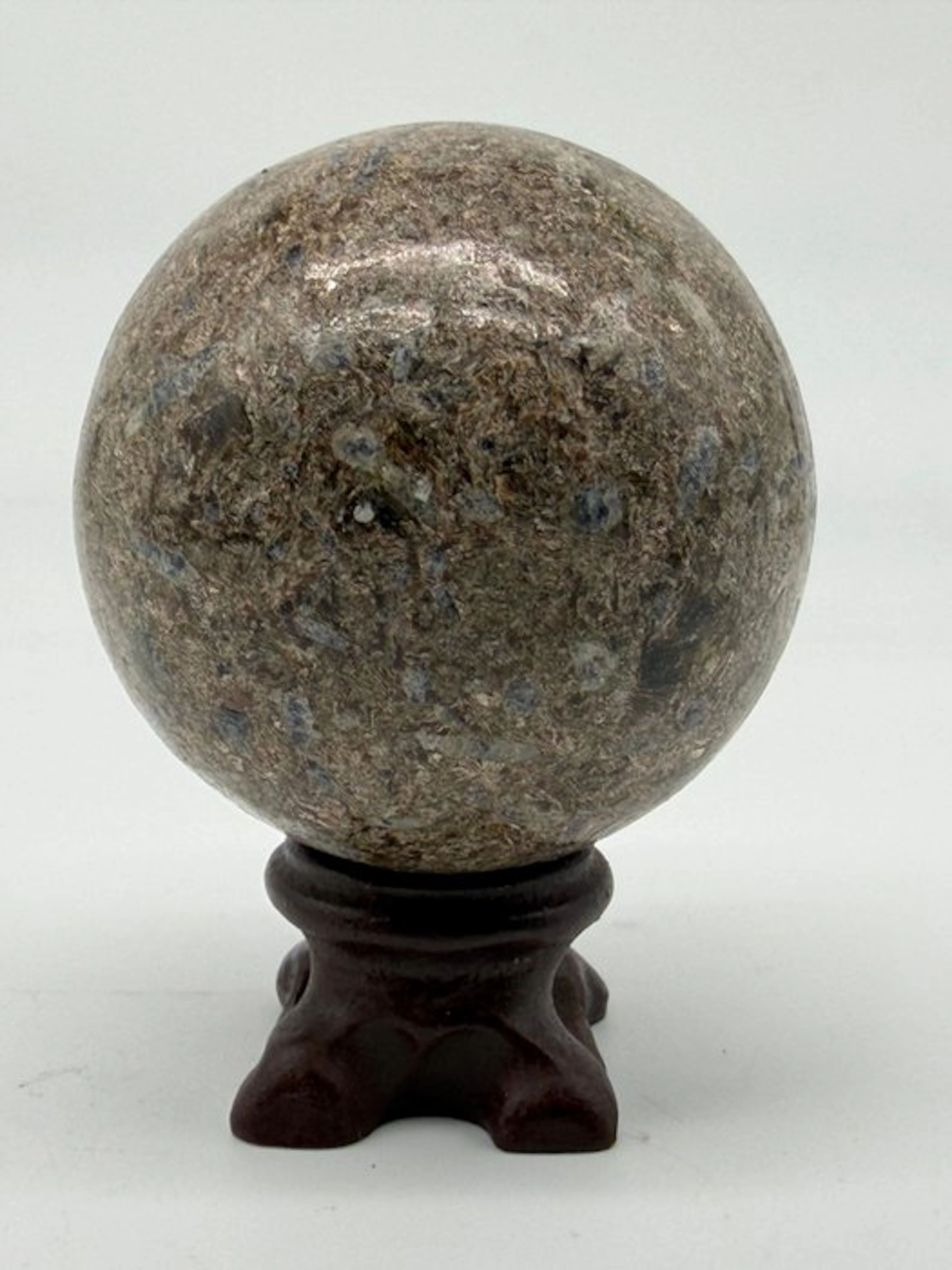 Sapphire with glitter Sphere- 253 g - (1)