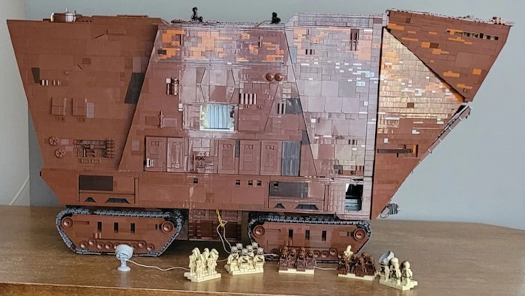 LEGO MOC (My own creation) - Star Wars - Sandcrawler