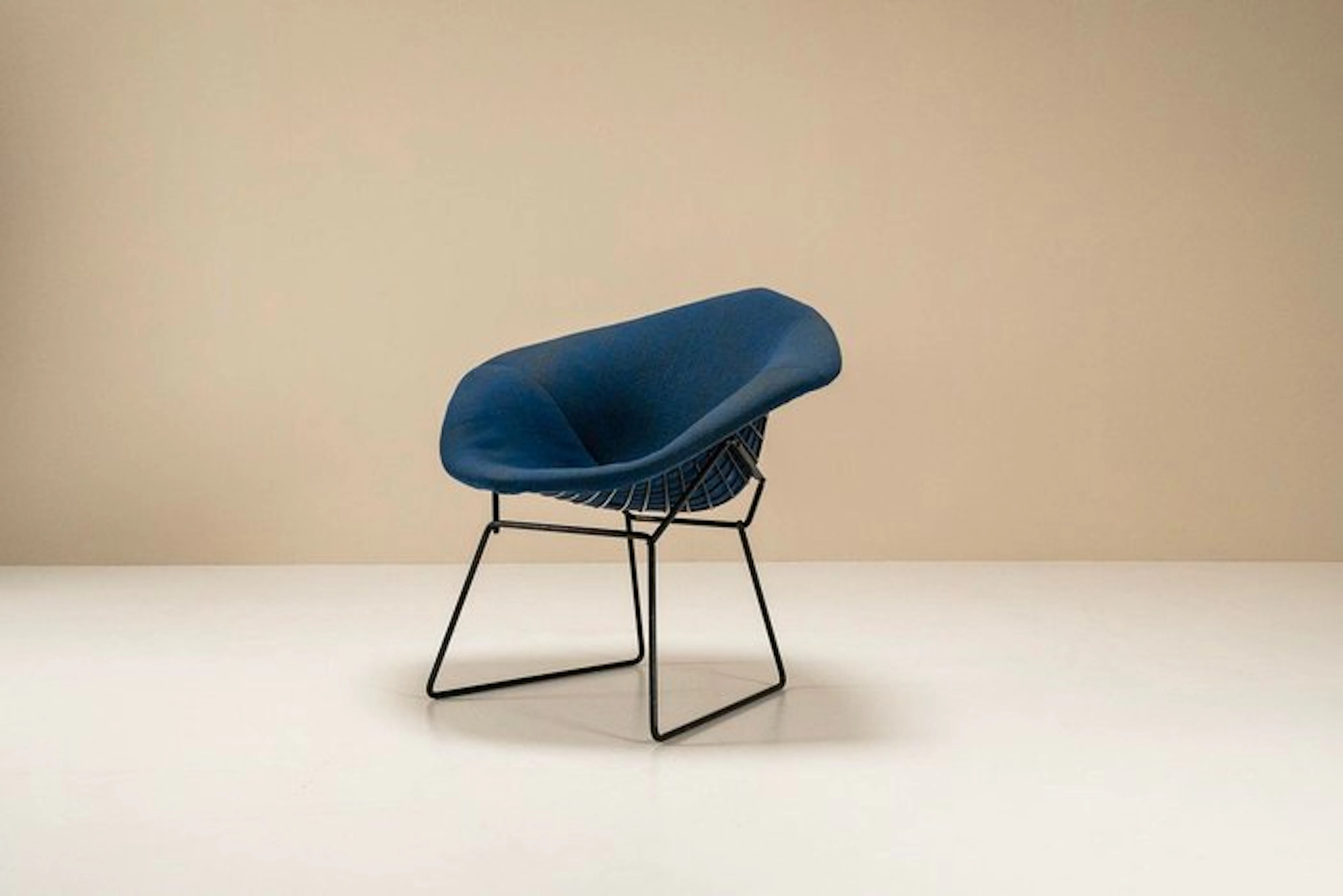 Knoll - Harry Bertoia - Lounge chair - Diamond Chair - Steel, Textile
