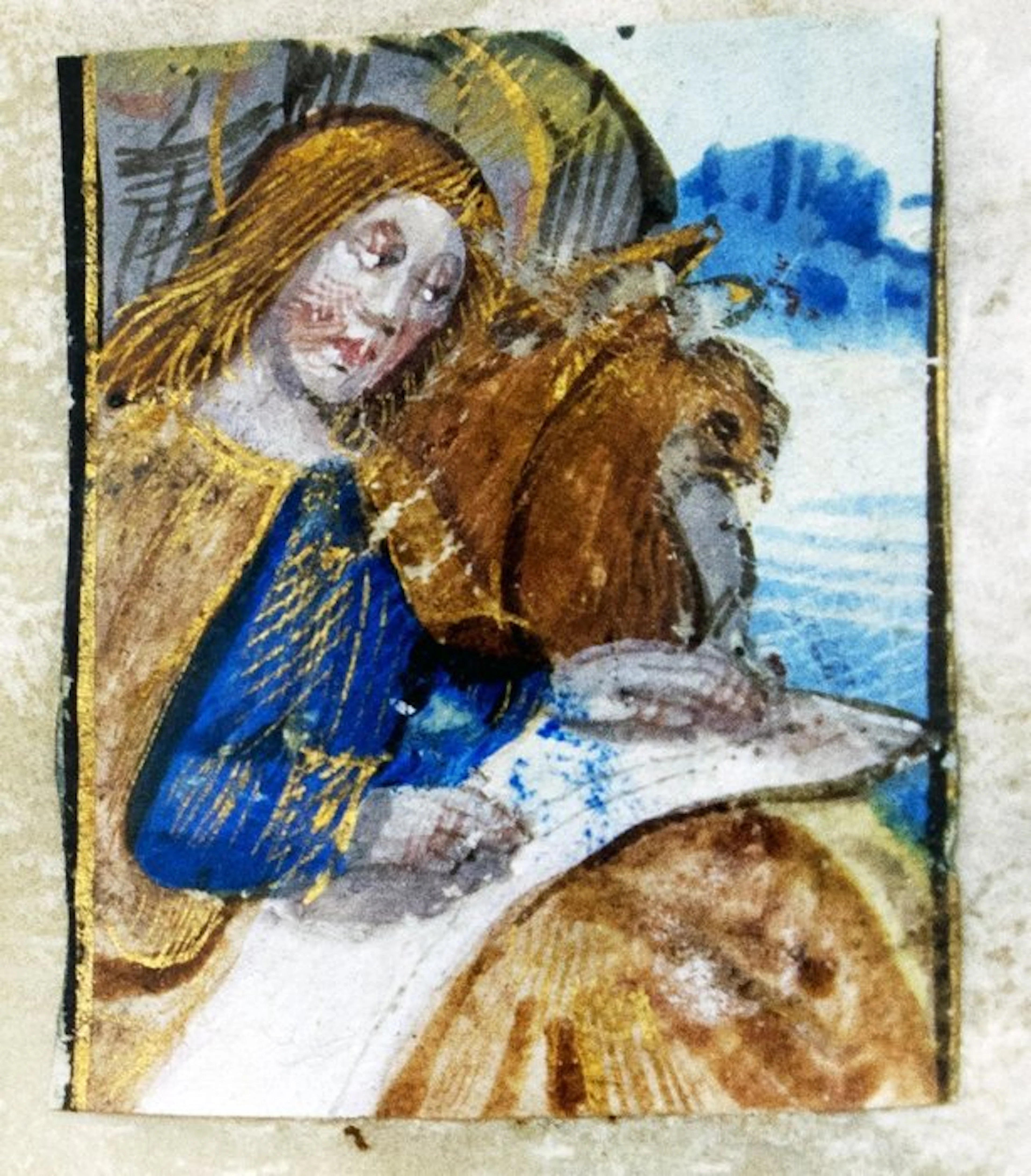 Book of Hours - Illuminated Medieval Manuscript - 1490