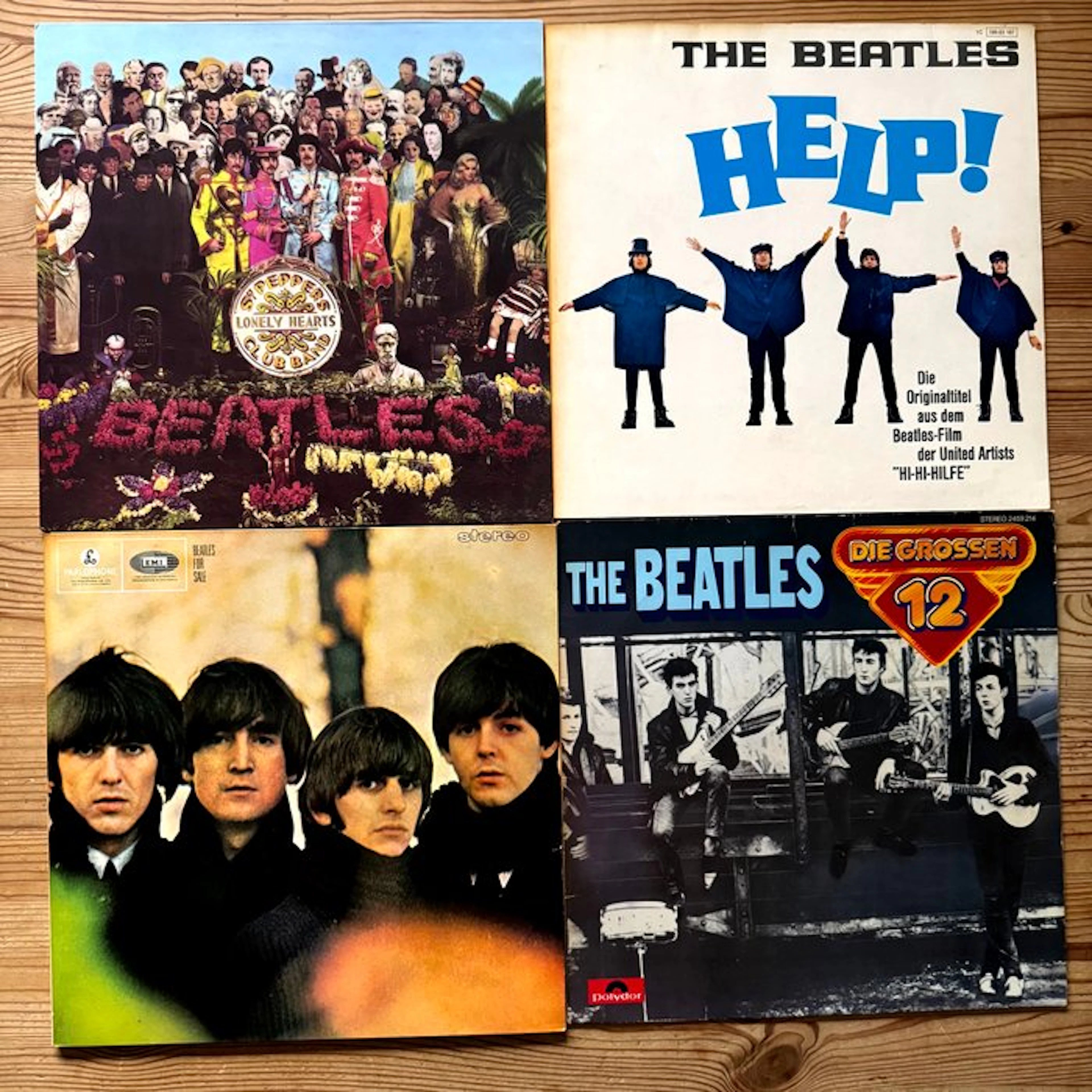 Beatles - 4 x great Beatles Albums - Multiple titles - LP...