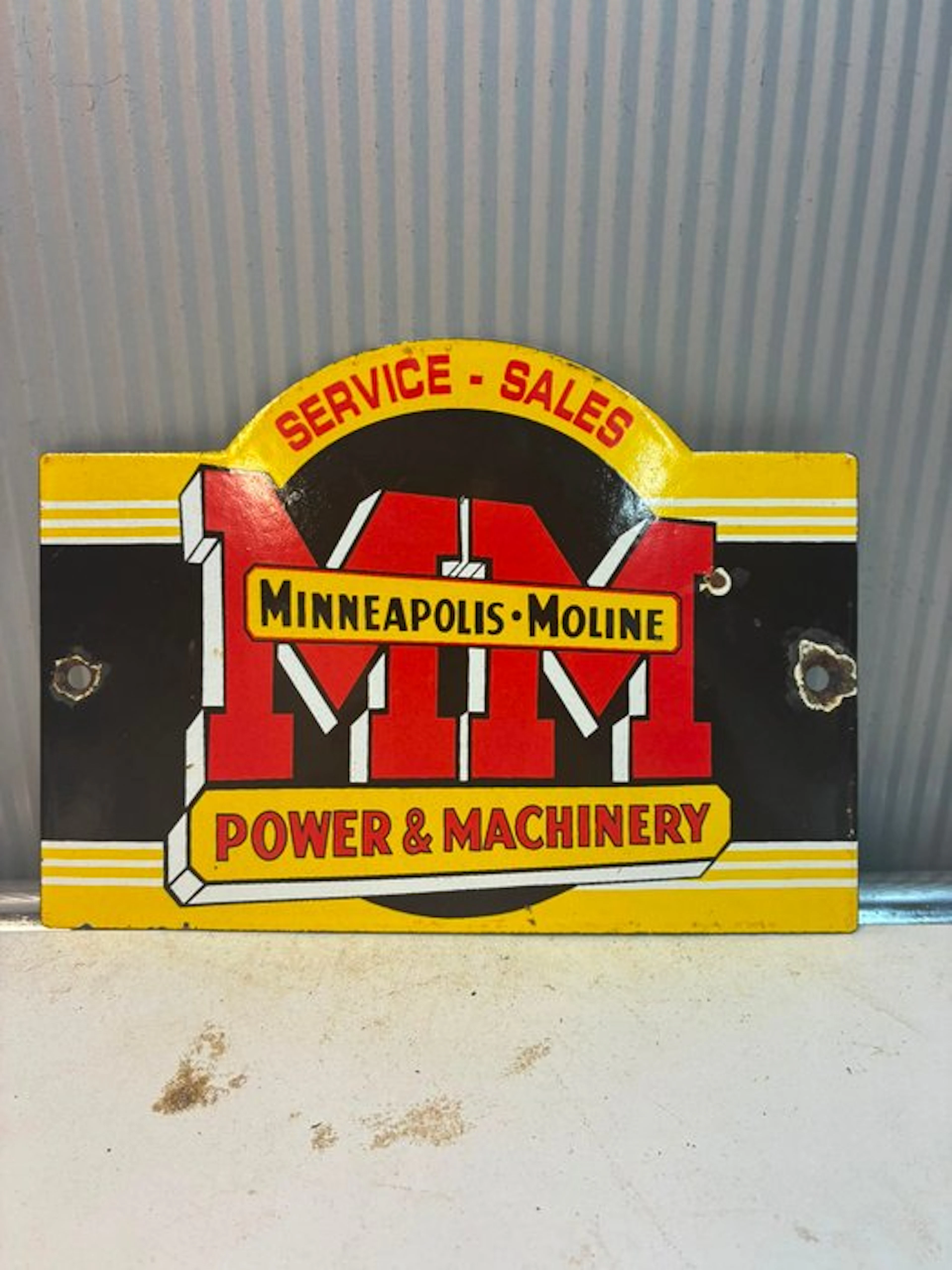 Vintage Minneapolis-Moline Power & Machinery advertising...