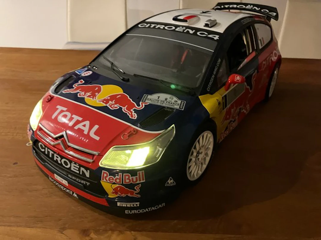 IXO 1:8 - Model race car - Citroën C4 WRC (2008) Tour de...