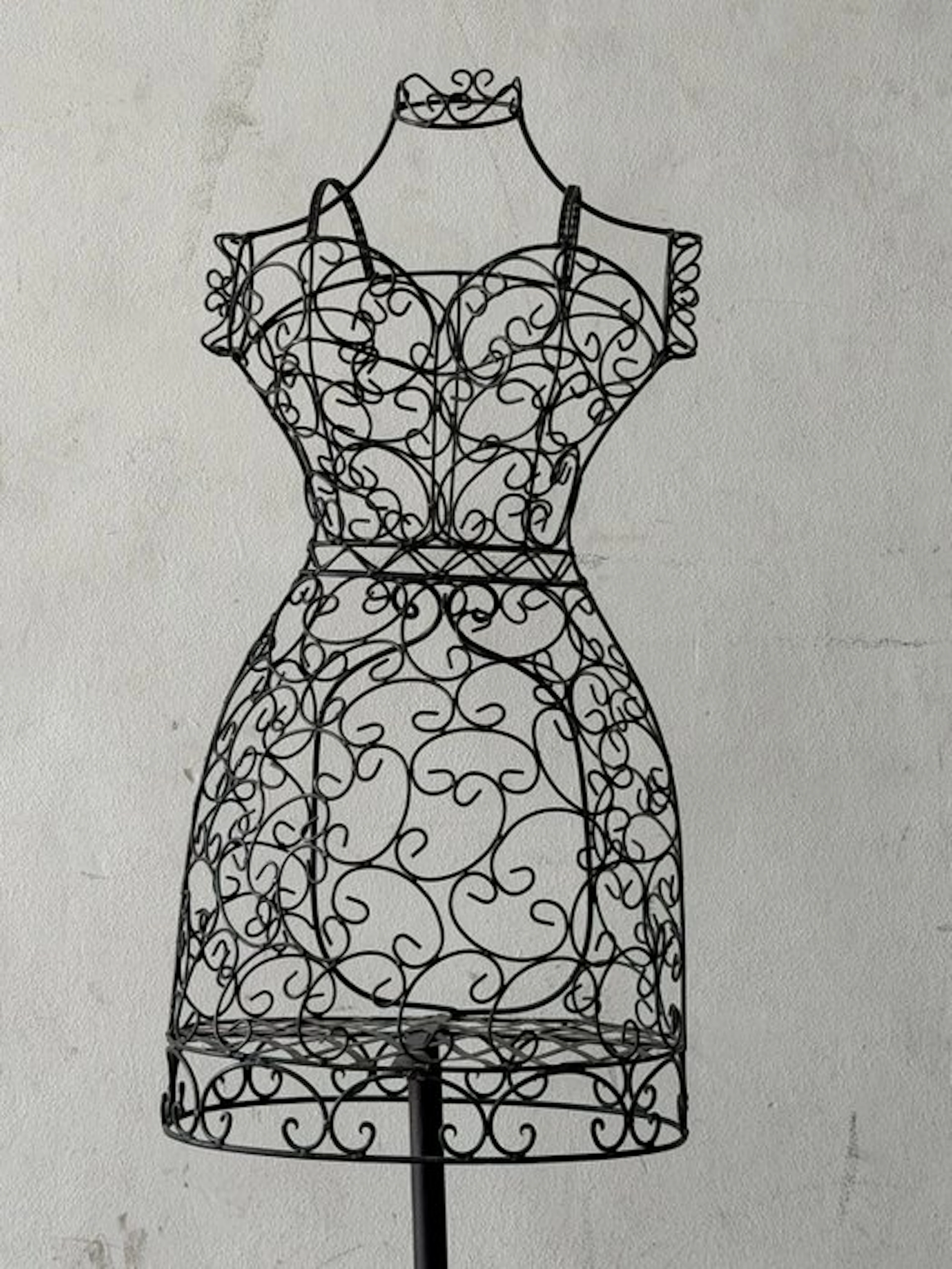 Mannequin - Manichino sartoriale decorativo in ferro battuto - Metal